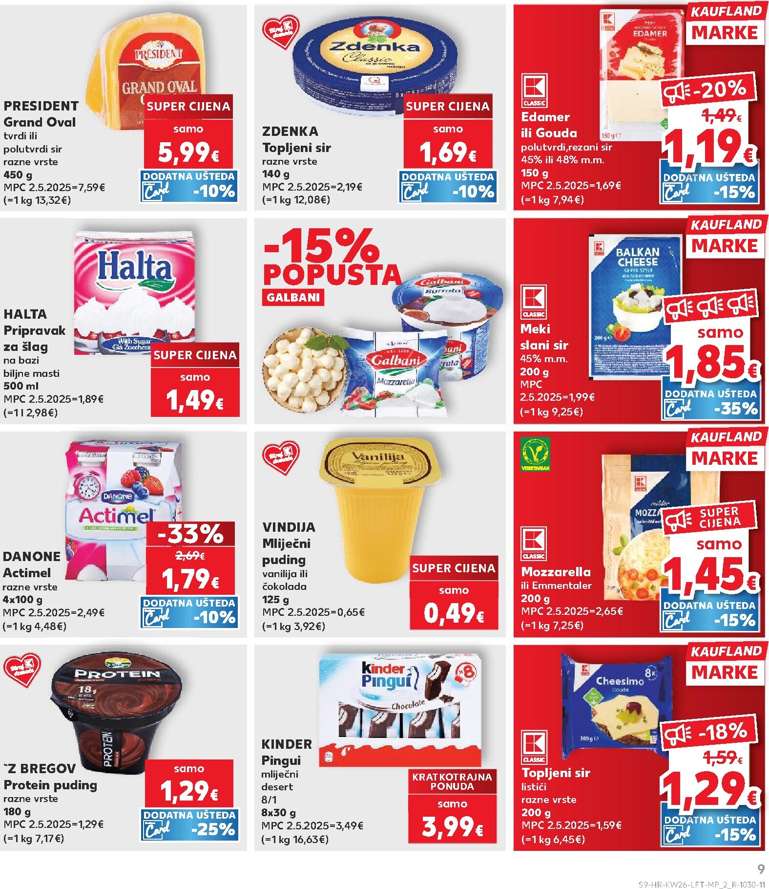 kaufland - Novi Kaufland katalog od srijede, 24.06.2026 do utorka, 30.06.2026 - page: 9