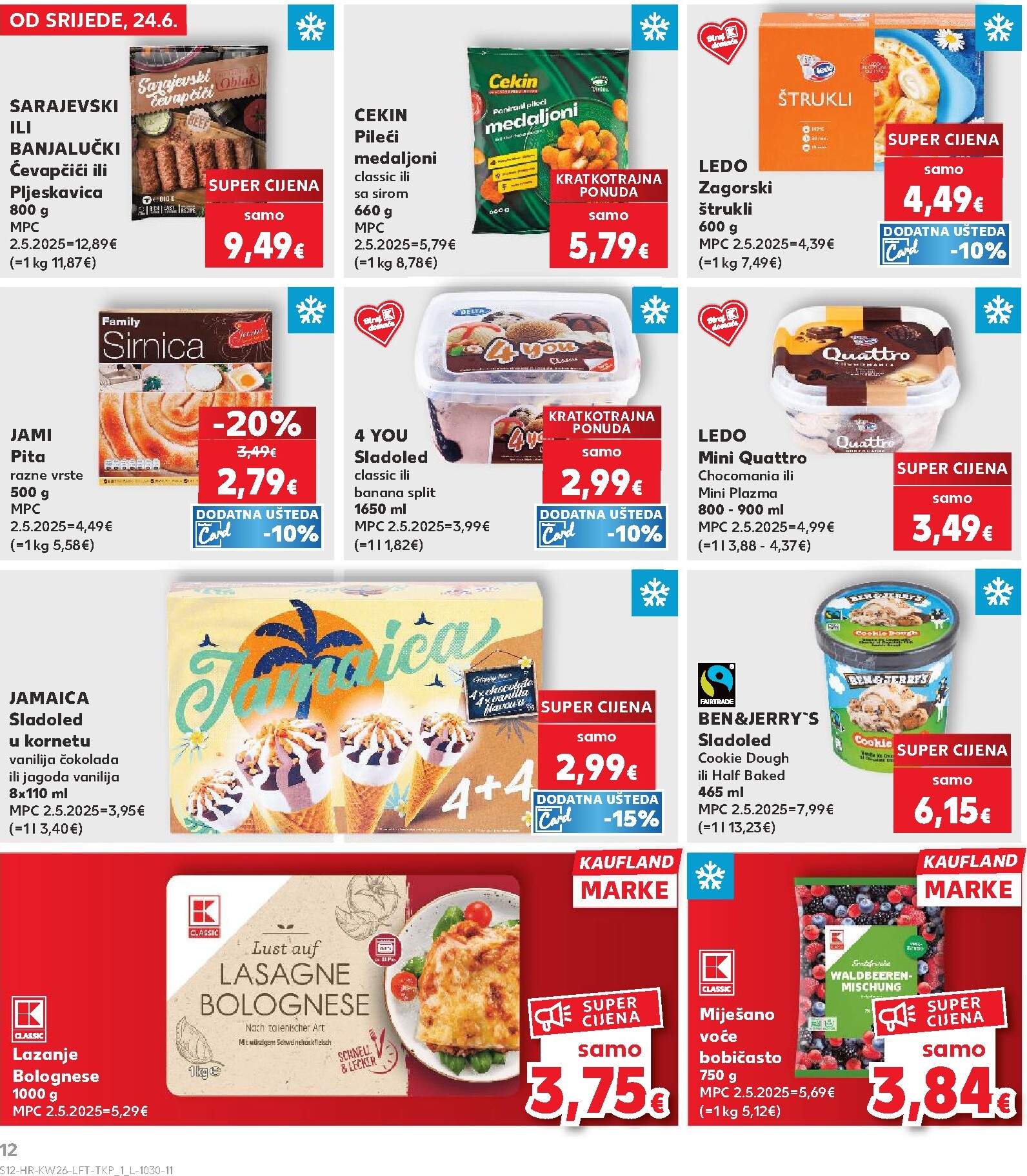 kaufland - Novi Kaufland katalog od srijede, 24.06.2026 do utorka, 30.06.2026 - page: 12
