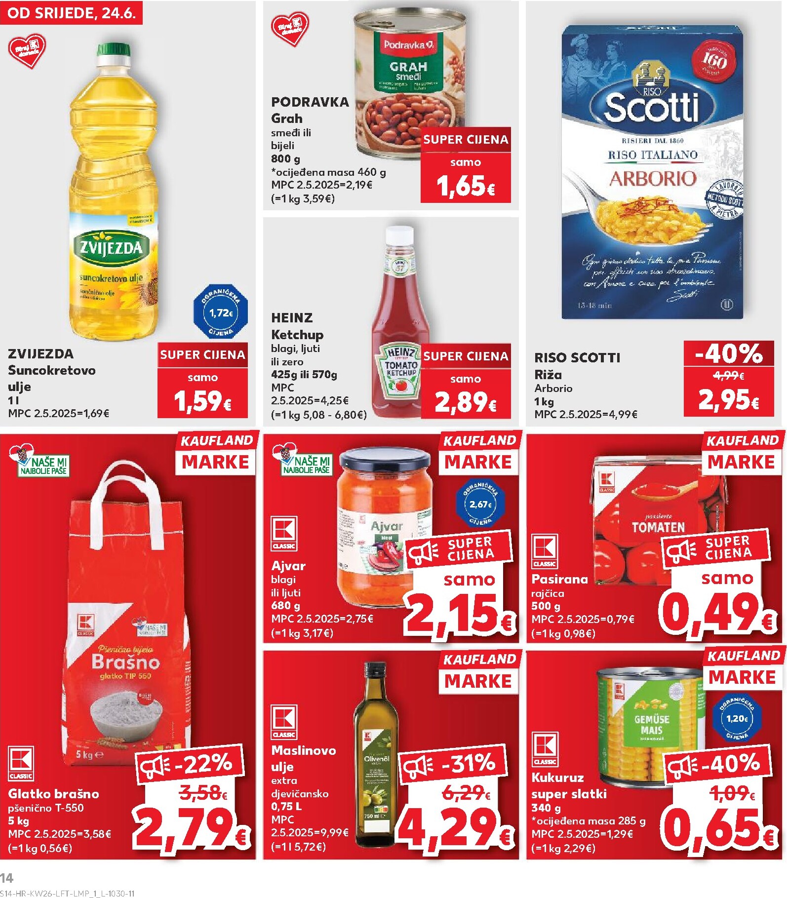 kaufland - Novi Kaufland katalog od srijede, 24.06.2026 do utorka, 30.06.2026 - page: 14