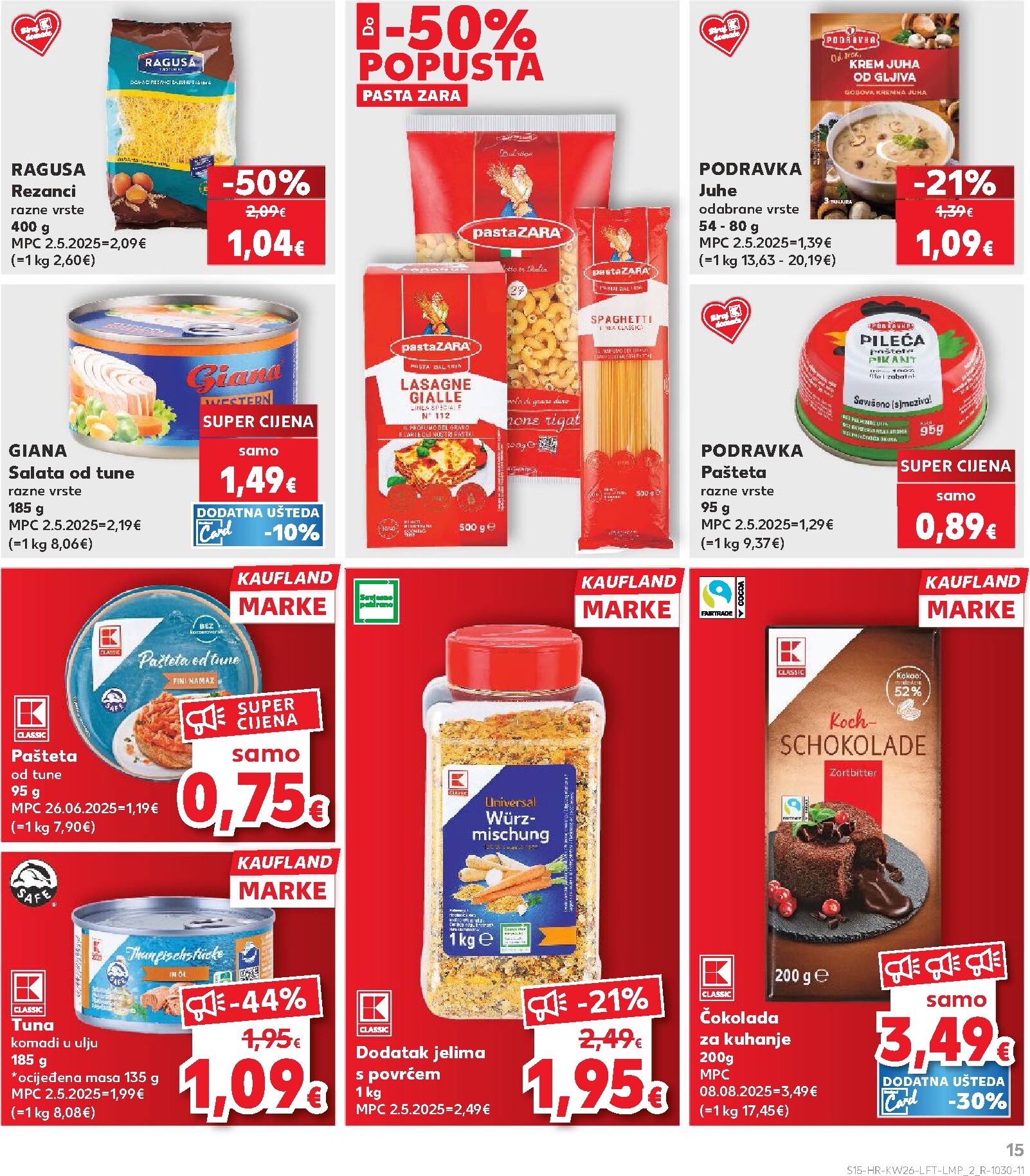 kaufland - Novi Kaufland katalog od srijede, 24.06.2026 do utorka, 30.06.2026 - page: 15