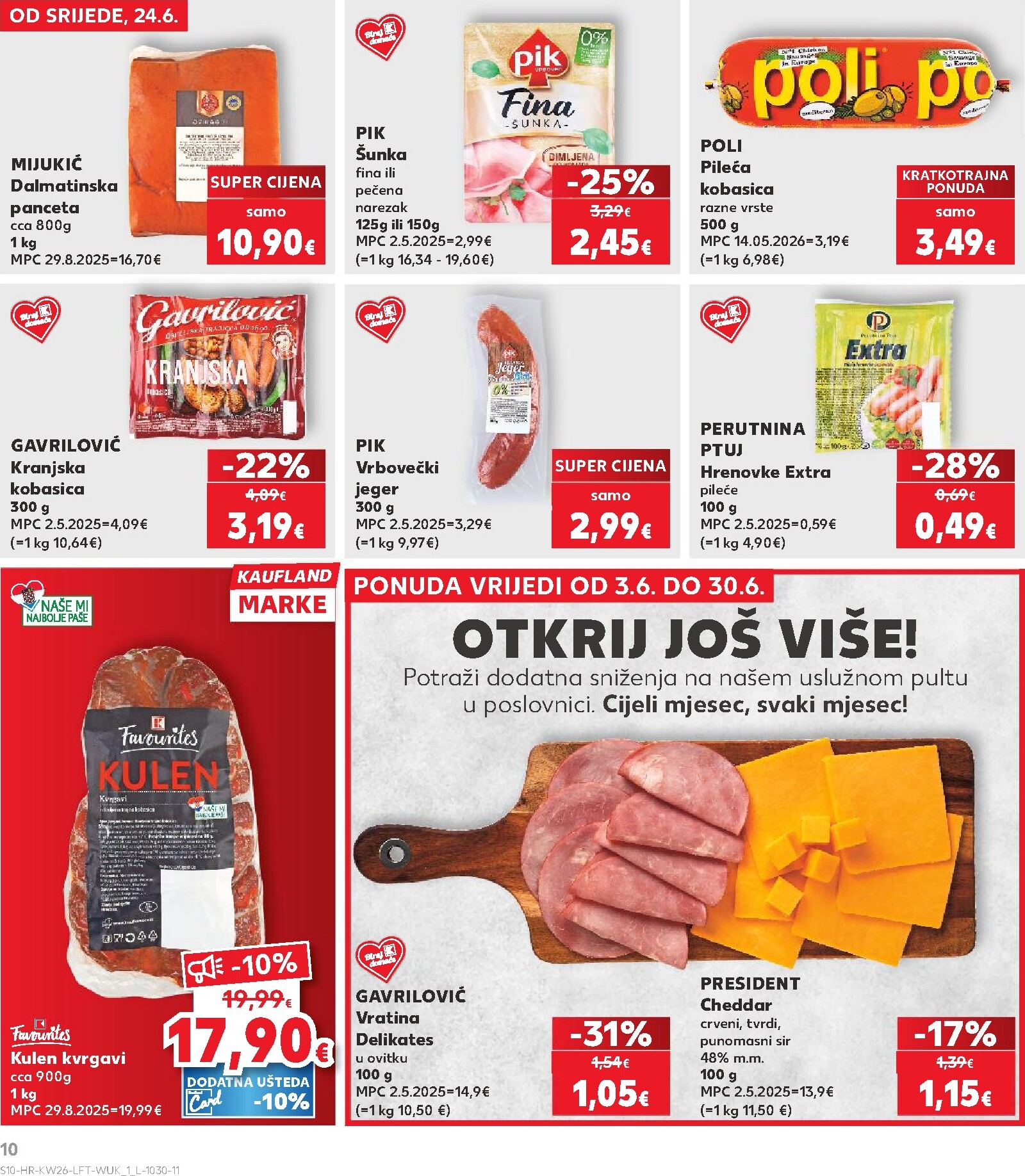 kaufland - Novi Kaufland katalog od srijede, 24.06.2026 do utorka, 30.06.2026 - page: 10
