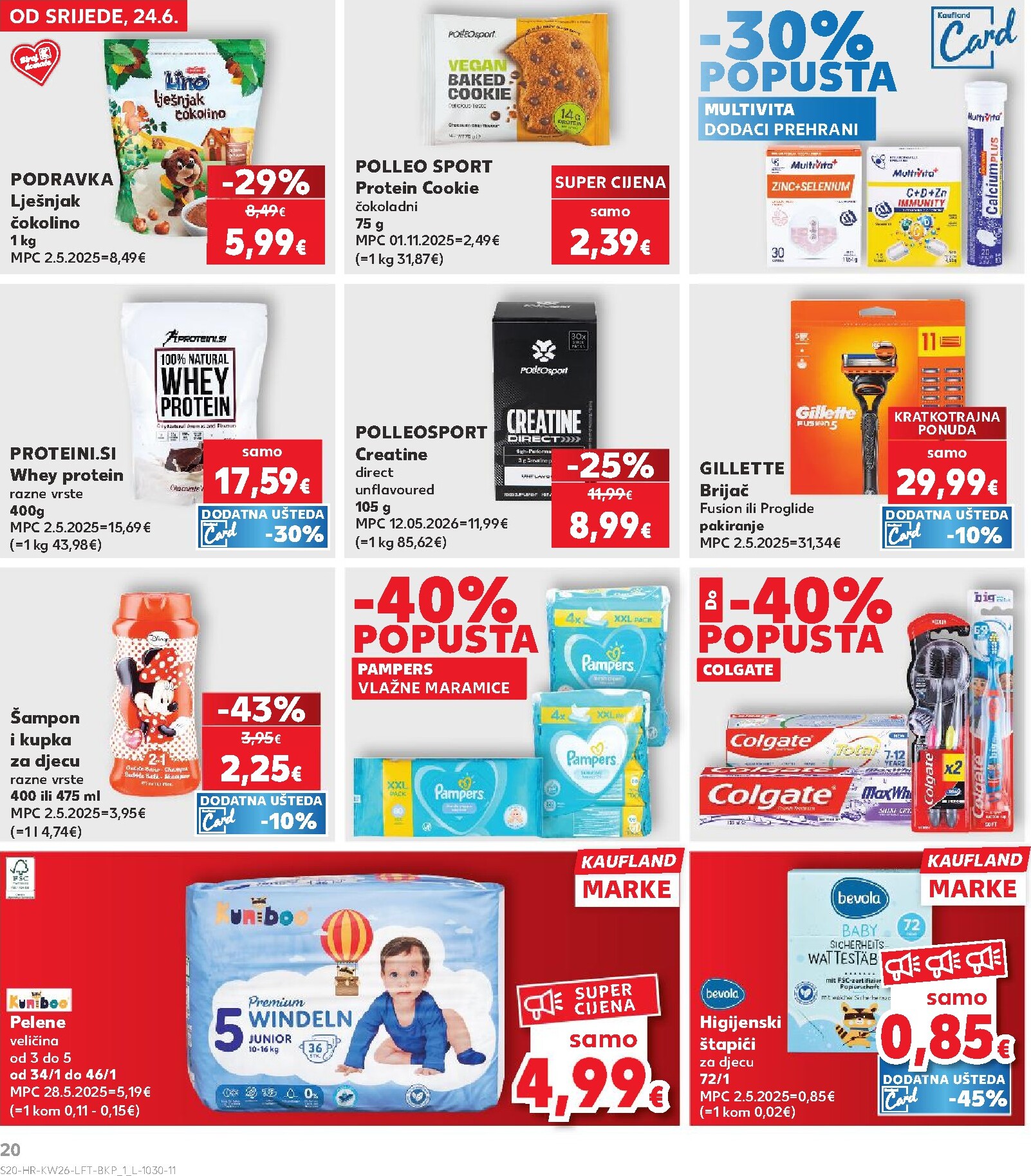 kaufland - Novi Kaufland katalog od srijede, 24.06.2026 do utorka, 30.06.2026 - page: 20