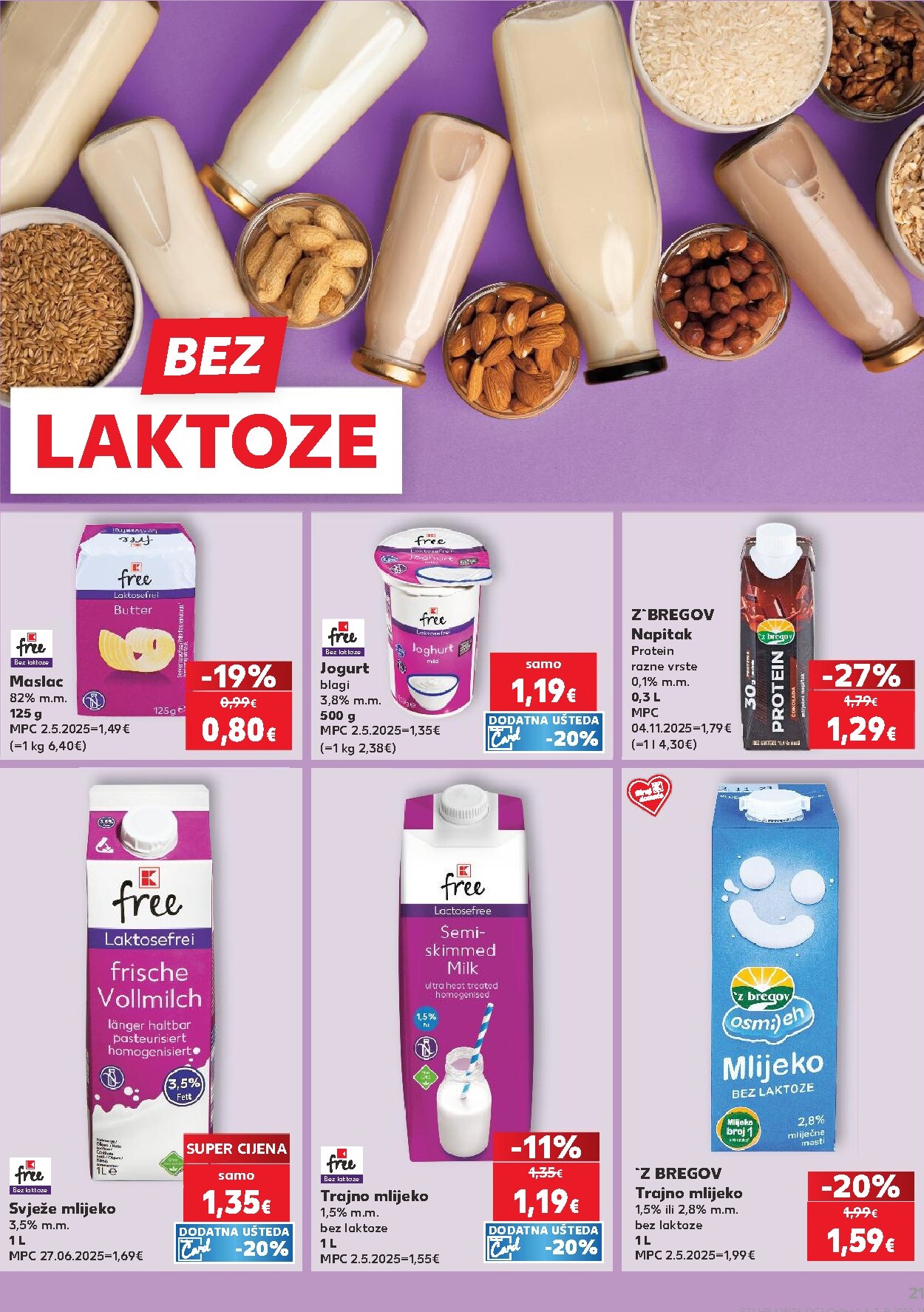 kaufland - Novi Kaufland - Ti si naš broj 1 katalog od srijede, 24.06.2026 do utorka, 30.06.2026 - page: 21