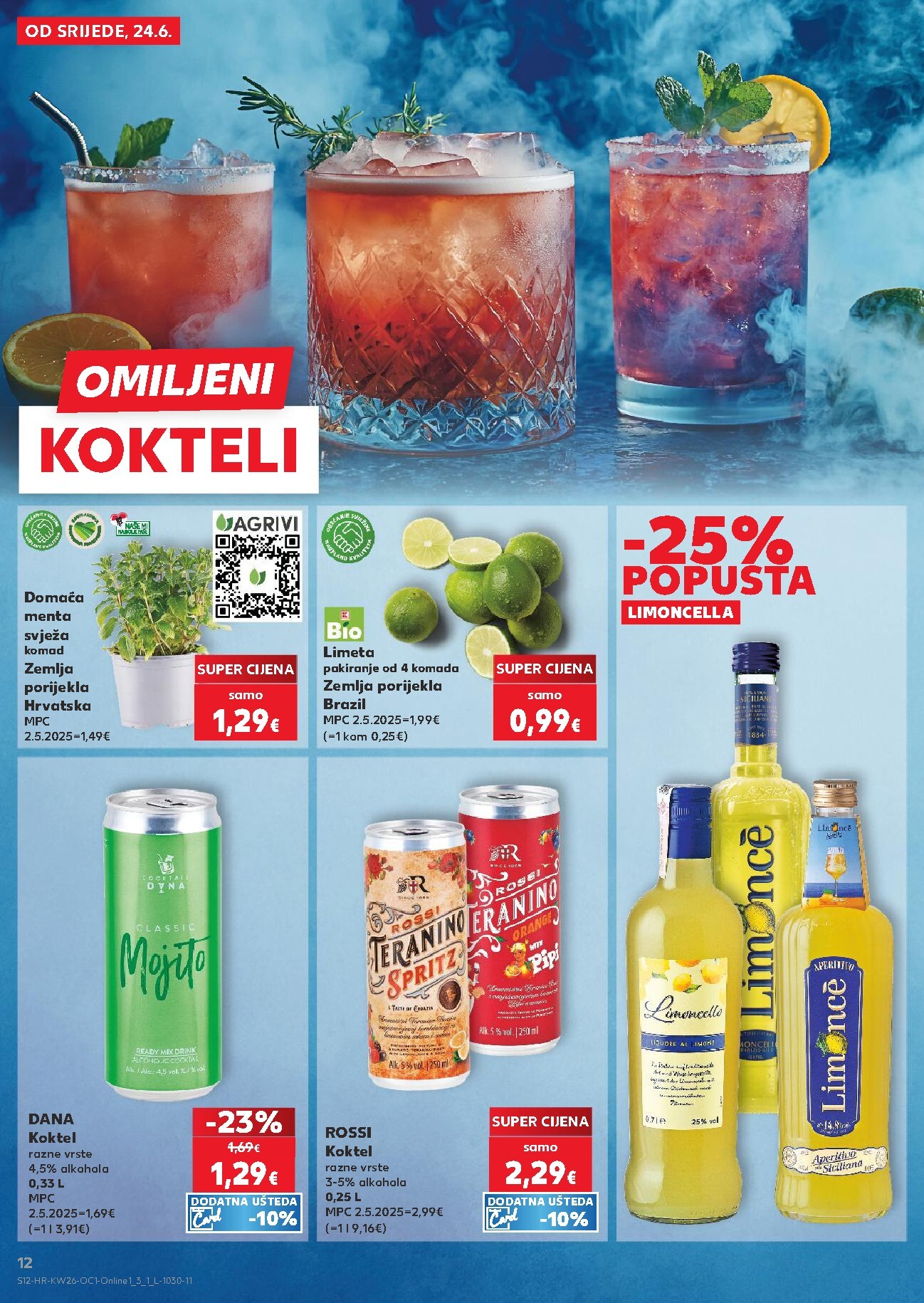 kaufland - Novi Kaufland - Ti si naš broj 1 katalog od srijede, 24.06.2026 do utorka, 30.06.2026 - page: 12