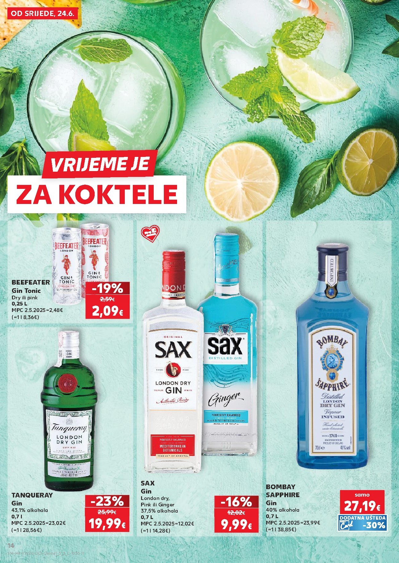 kaufland - Novi Kaufland - Ti si naš broj 1 katalog od srijede, 24.06.2026 do utorka, 30.06.2026 - page: 14