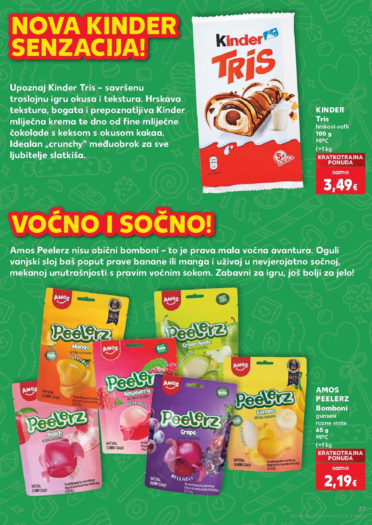 kaufland - Novi Kaufland - Ti si naš broj 1 katalog od srijede, 24.06.2026 do utorka, 30.06.2026 - page: 27