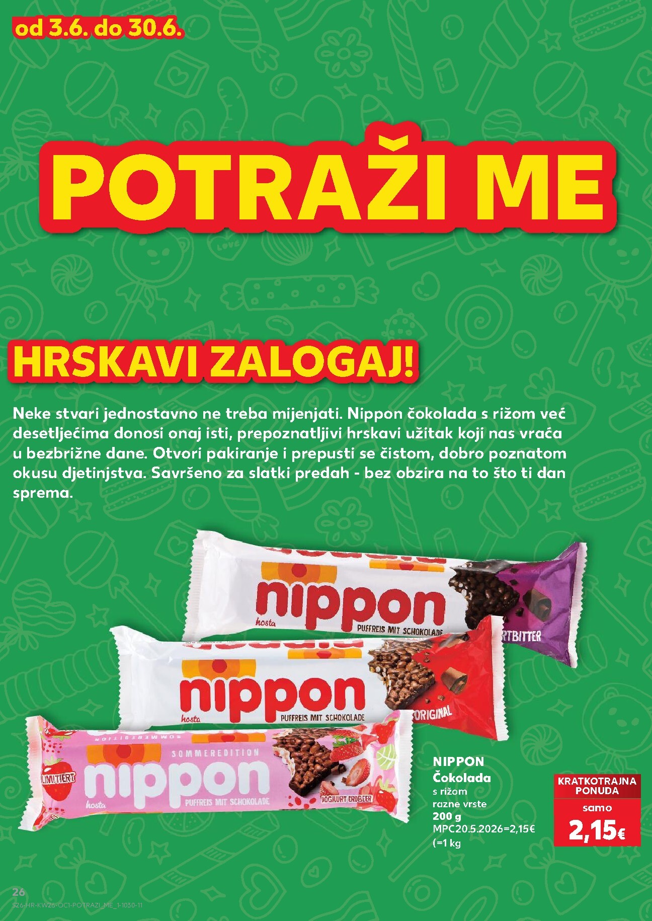 kaufland - Novi Kaufland - Ti si naš broj 1 katalog od srijede, 24.06.2026 do utorka, 30.06.2026 - page: 26