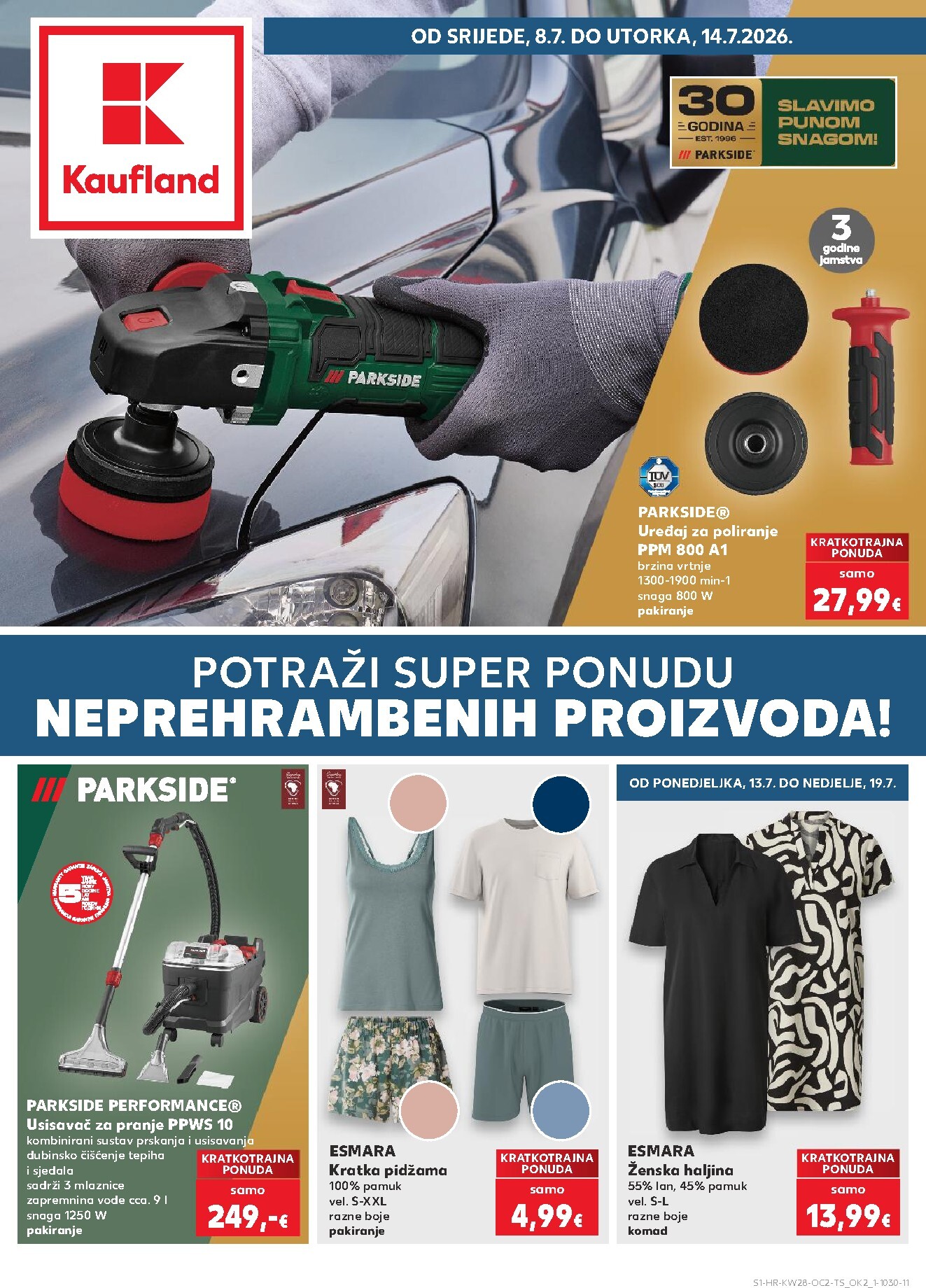kaufland - Novi Kaufland - Neprehrambenih proizvoda katalog od srijede, 08.07.2026 do utorka, 14.07.2026