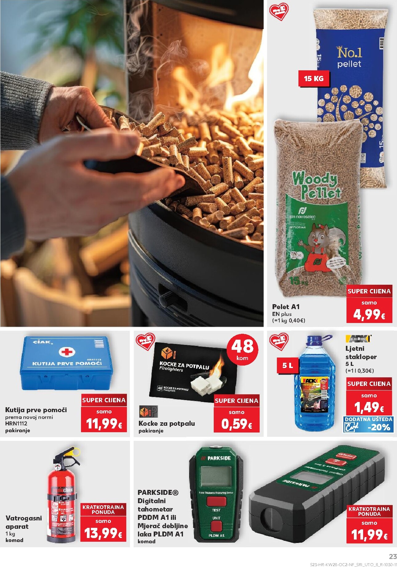 kaufland - Novi Kaufland - Neprehrambenih proizvoda katalog od srijede, 08.07.2026 do utorka, 14.07.2026 - page: 23