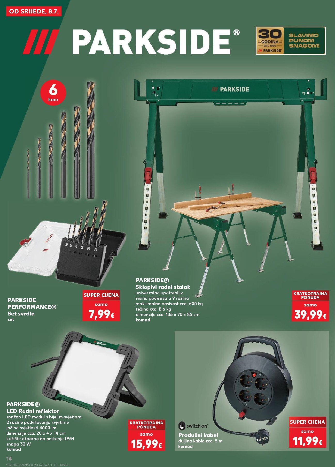 kaufland - Novi Kaufland - Neprehrambenih proizvoda katalog od srijede, 08.07.2026 do utorka, 14.07.2026 - page: 14