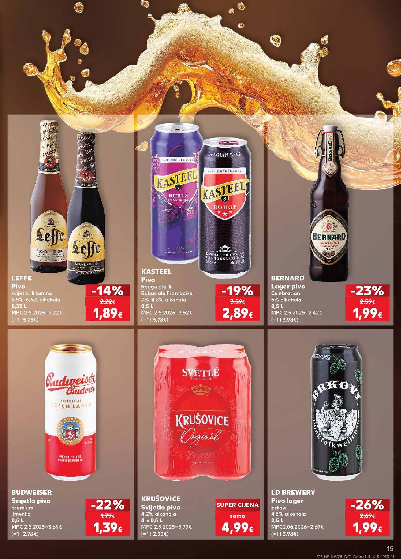 kaufland - Novi Kaufland - Iste cijene na kopnu i moru katalog od srijede, 08.07.2026 do utorka, 14.07.2026 - page: 15