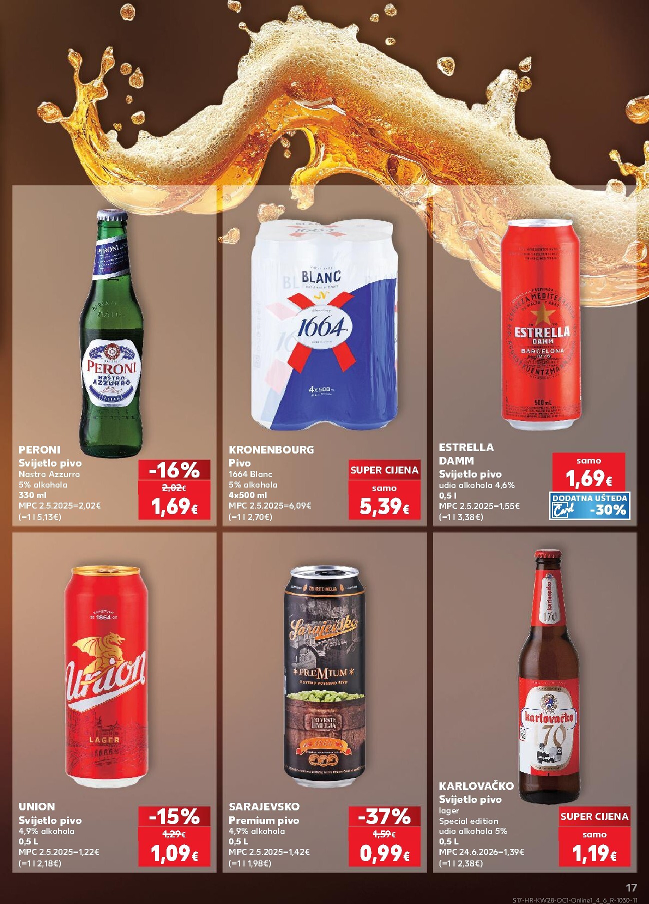 kaufland - Novi Kaufland - Iste cijene na kopnu i moru katalog od srijede, 08.07.2026 do utorka, 14.07.2026 - page: 17