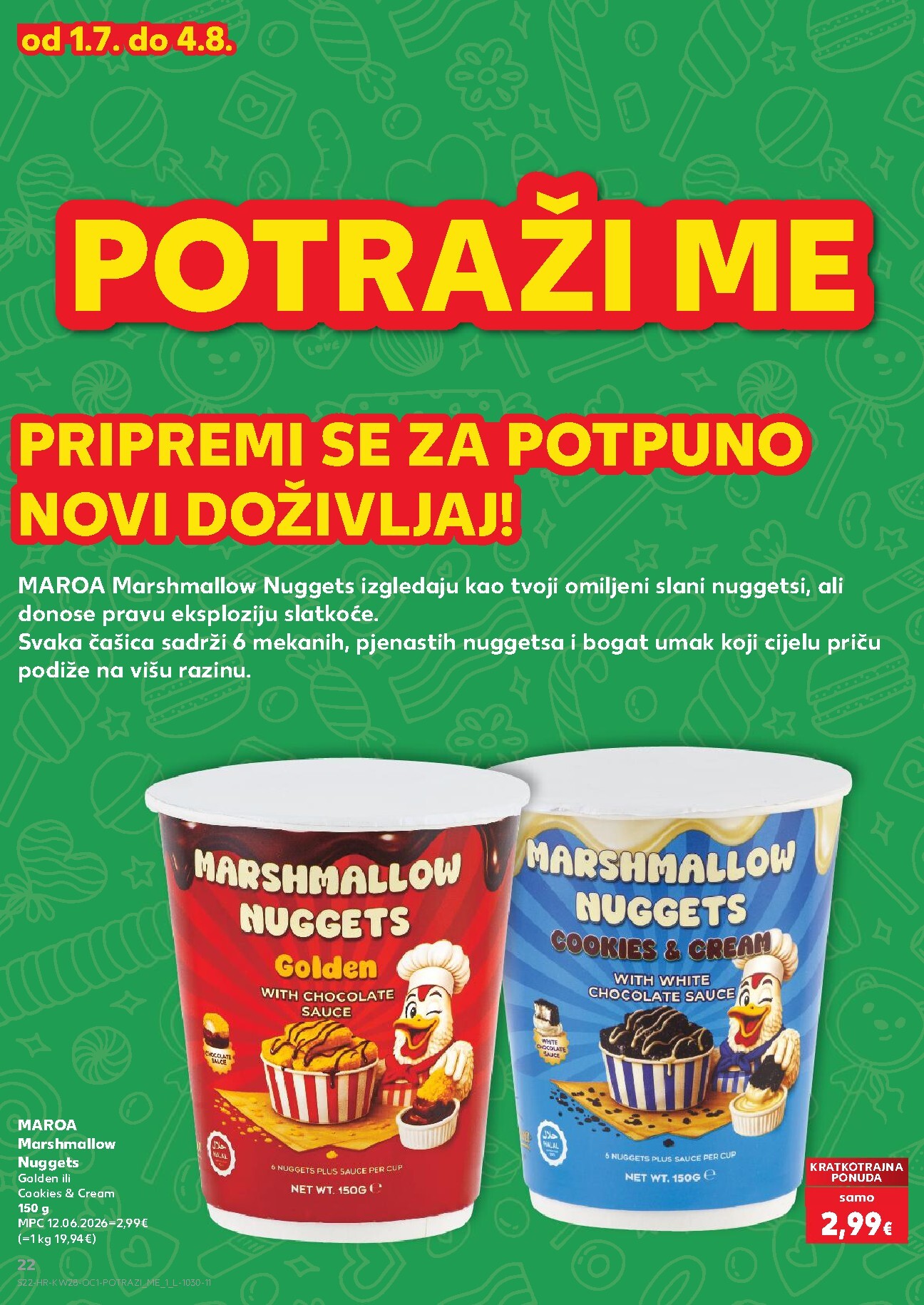 kaufland - Novi Kaufland - Iste cijene na kopnu i moru katalog od srijede, 08.07.2026 do utorka, 14.07.2026 - page: 22