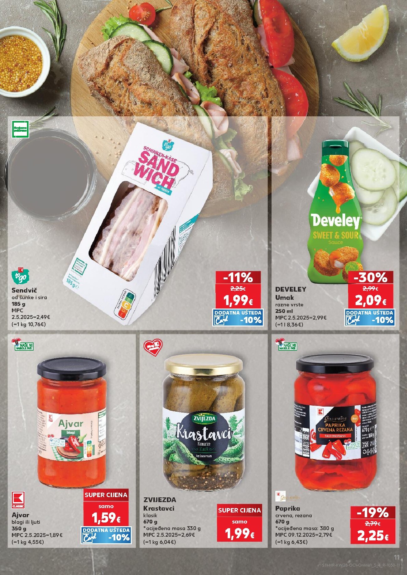 kaufland - Novi Kaufland - Iste cijene na kopnu i moru katalog od srijede, 08.07.2026 do utorka, 14.07.2026 - page: 11