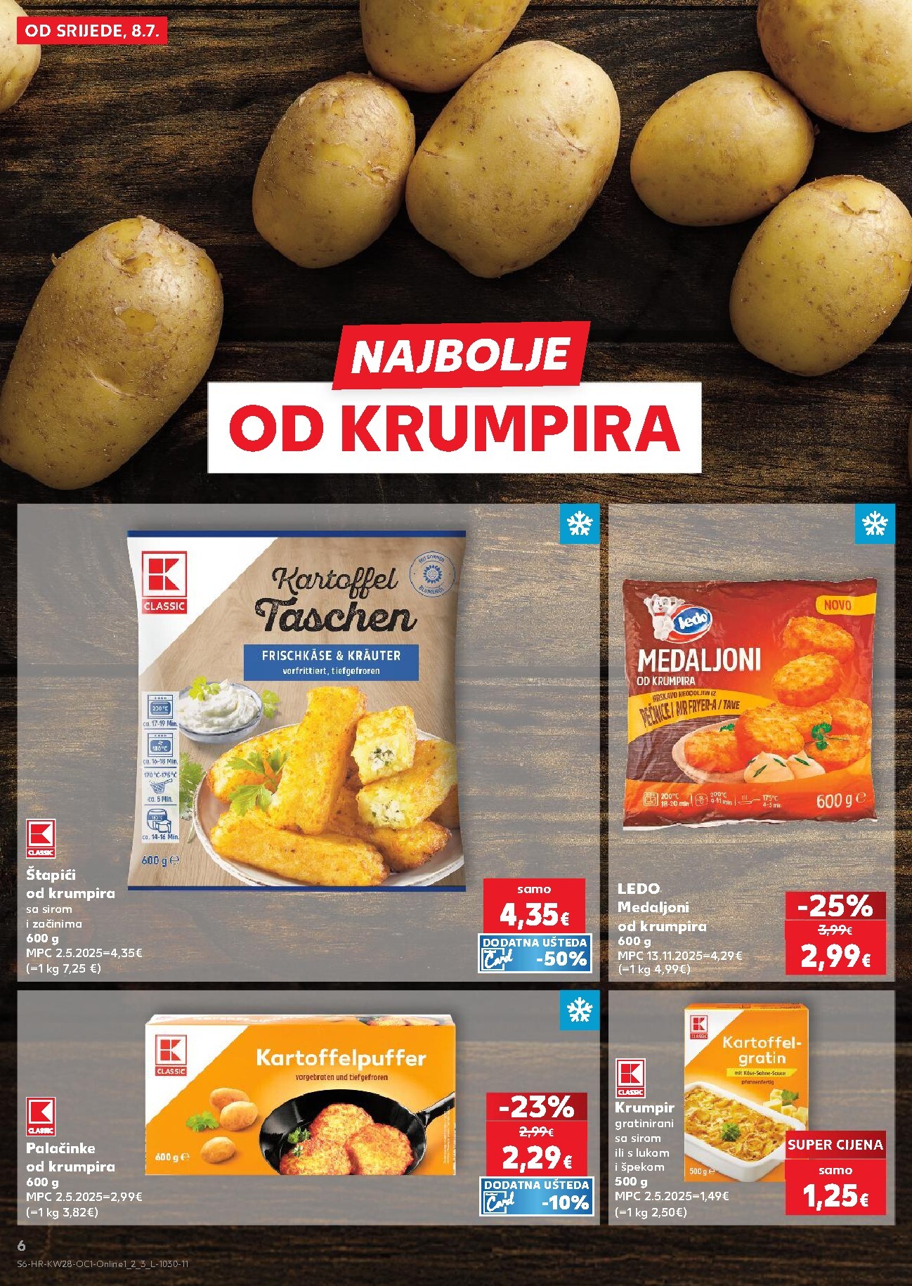 kaufland - Novi Kaufland - Iste cijene na kopnu i moru katalog od srijede, 08.07.2026 do utorka, 14.07.2026 - page: 6