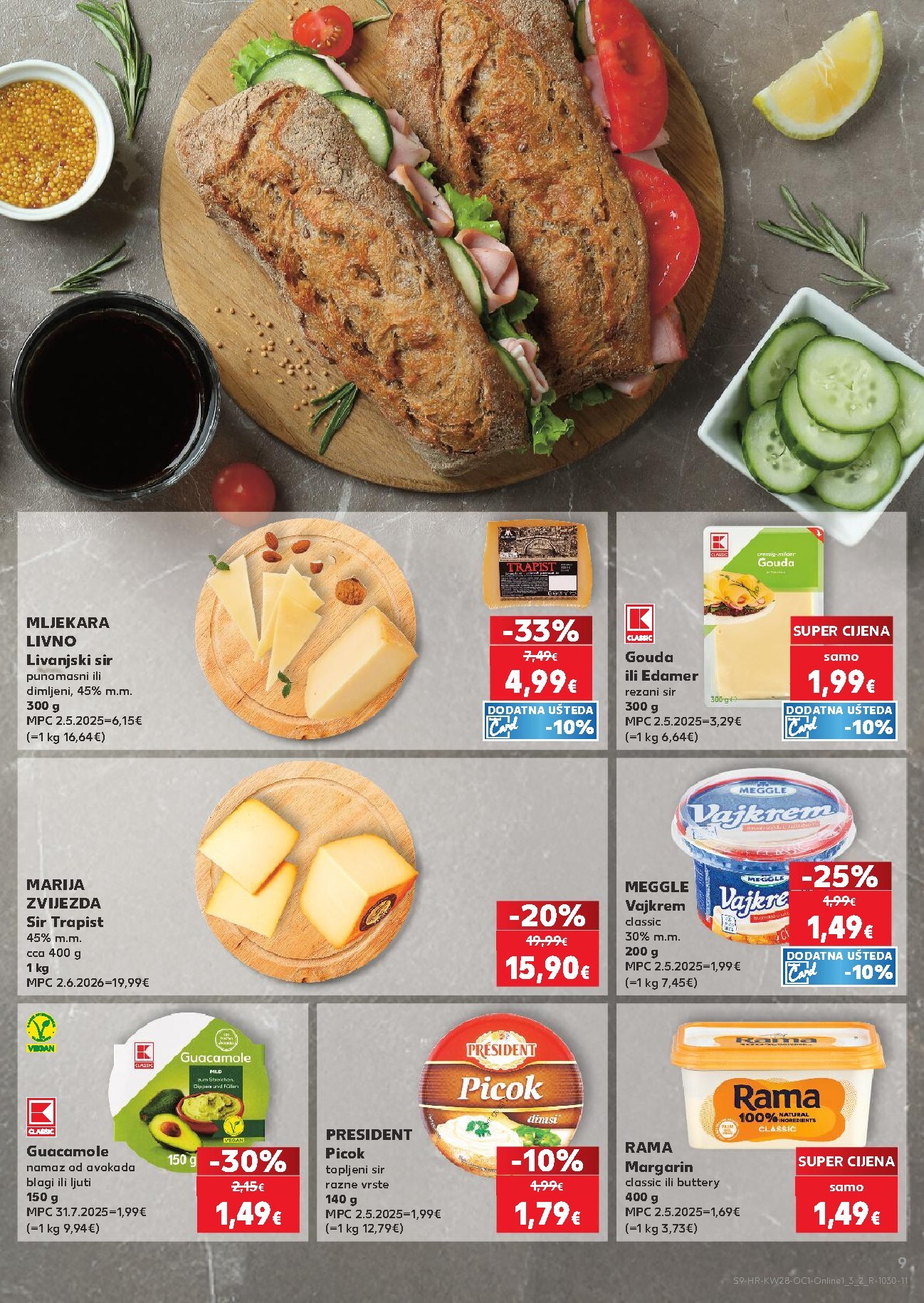 kaufland - Novi Kaufland - Iste cijene na kopnu i moru katalog od srijede, 08.07.2026 do utorka, 14.07.2026 - page: 9