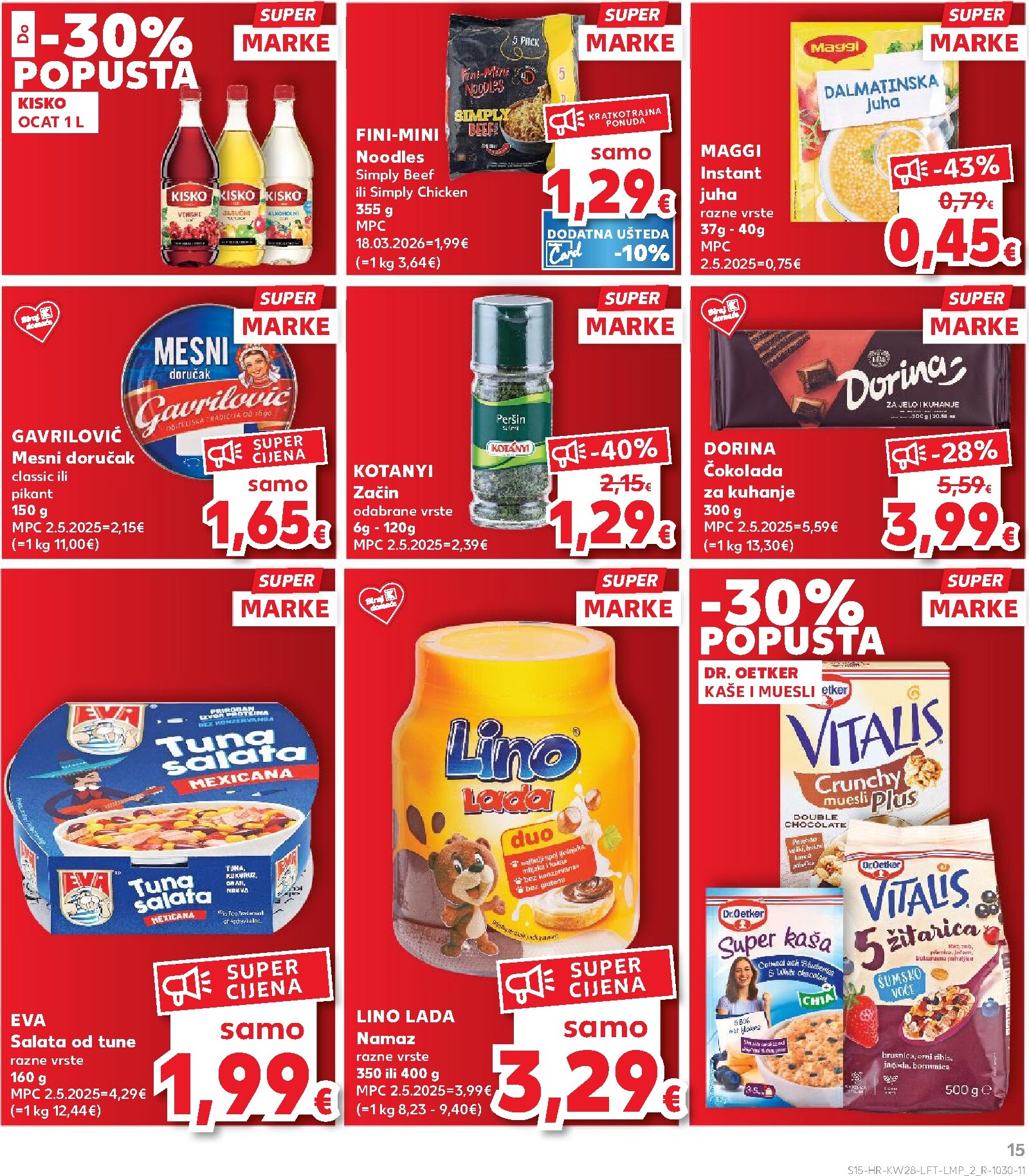 kaufland - Novi Kaufland katalog od srijede, 08.07.2026 do utorka, 14.07.2026 - page: 15