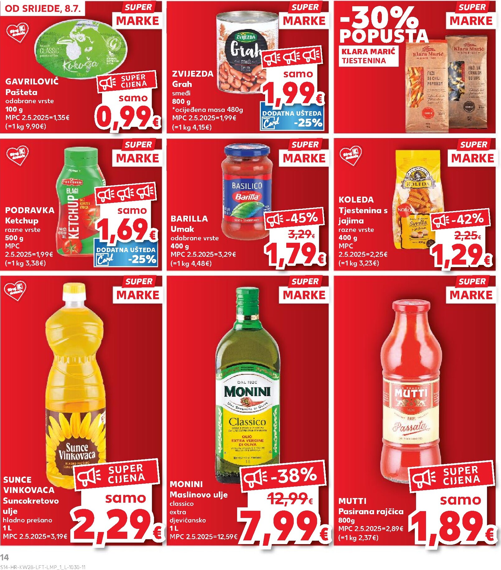 kaufland - Novi Kaufland katalog od srijede, 08.07.2026 do utorka, 14.07.2026 - page: 14