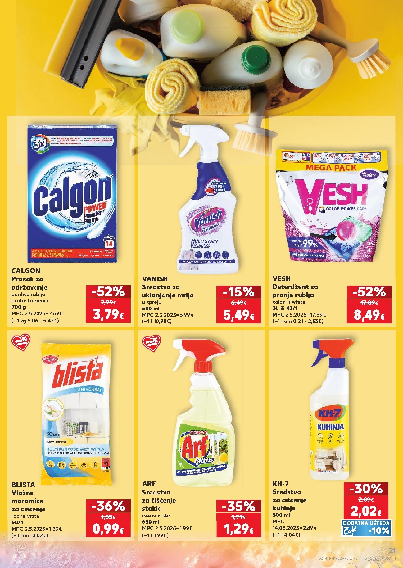 kaufland - Novi Kaufland - Iste cijene na kopnu i moru katalog od srijede, 15.07.2026 do utorka, 21.07.2026 - page: 21