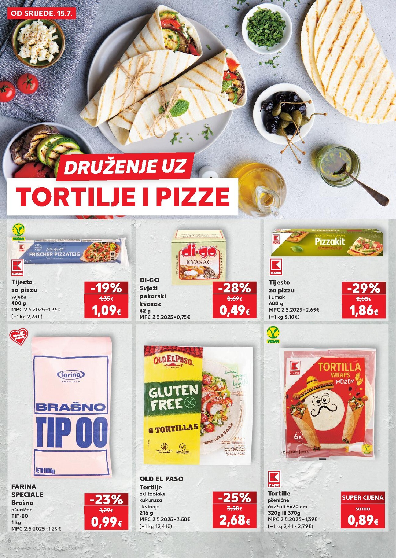 kaufland - Novi Kaufland - Iste cijene na kopnu i moru katalog od srijede, 15.07.2026 do utorka, 21.07.2026 - page: 6