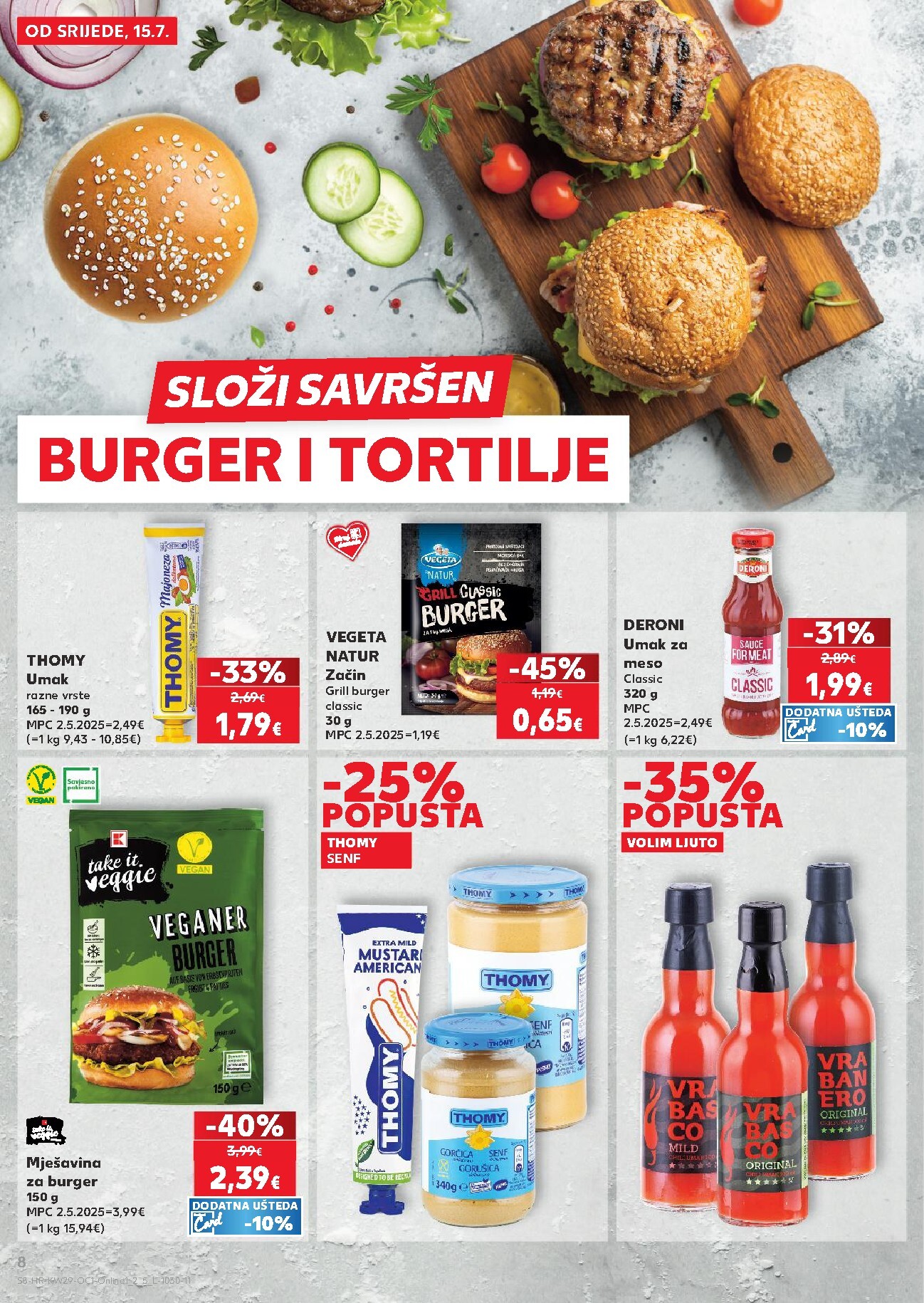 kaufland - Novi Kaufland - Iste cijene na kopnu i moru katalog od srijede, 15.07.2026 do utorka, 21.07.2026 - page: 8