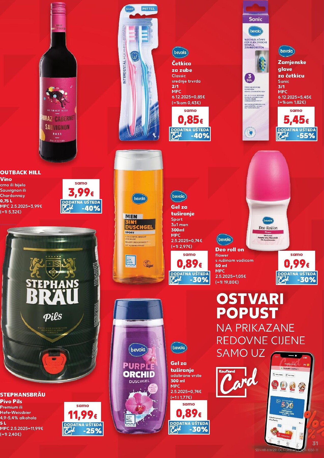 kaufland - Novi Kaufland - Iste cijene na kopnu i moru katalog od srijede, 15.07.2026 do utorka, 21.07.2026 - page: 31