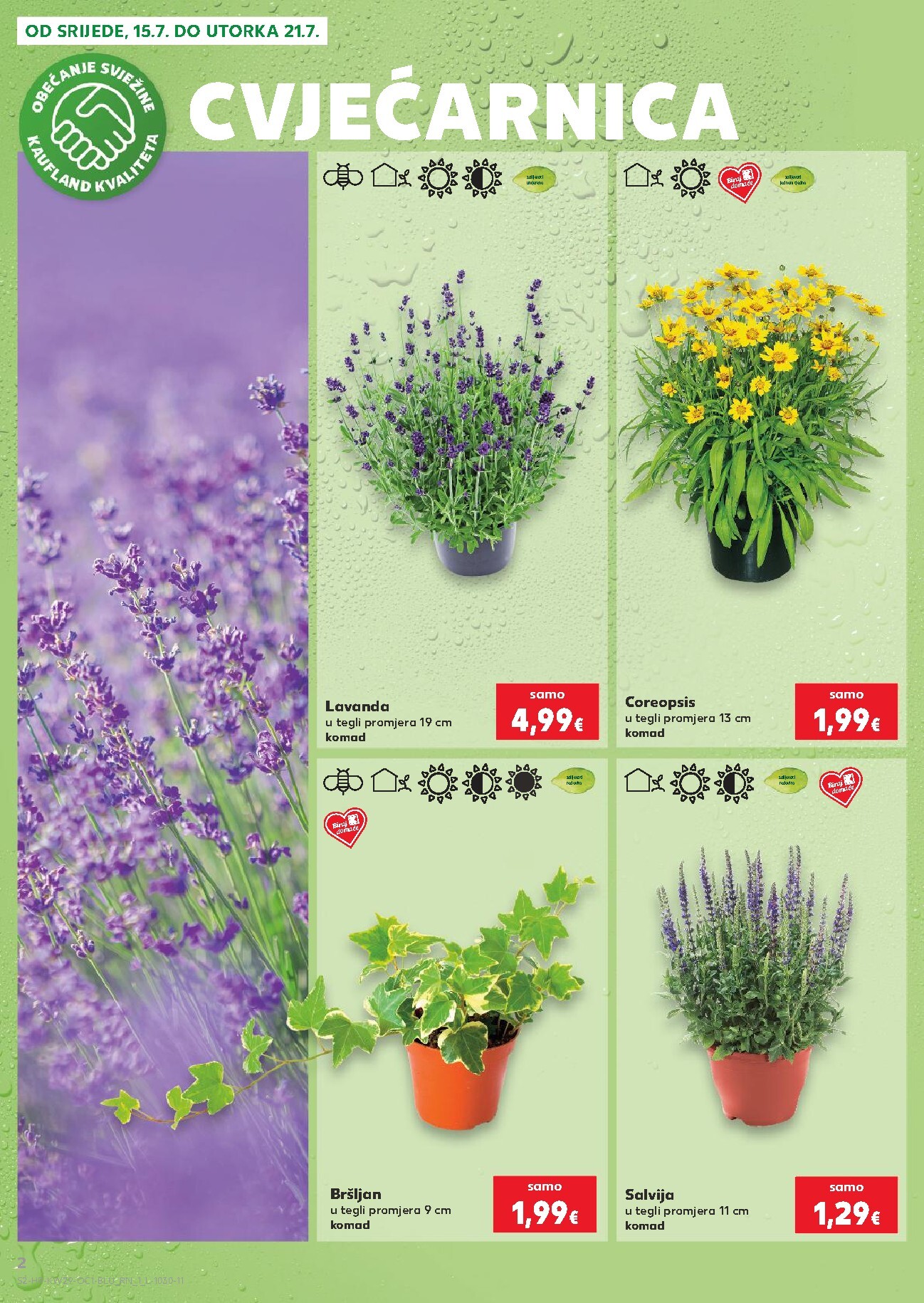 kaufland - Novi Kaufland - Iste cijene na kopnu i moru katalog od srijede, 15.07.2026 do utorka, 21.07.2026 - page: 2
