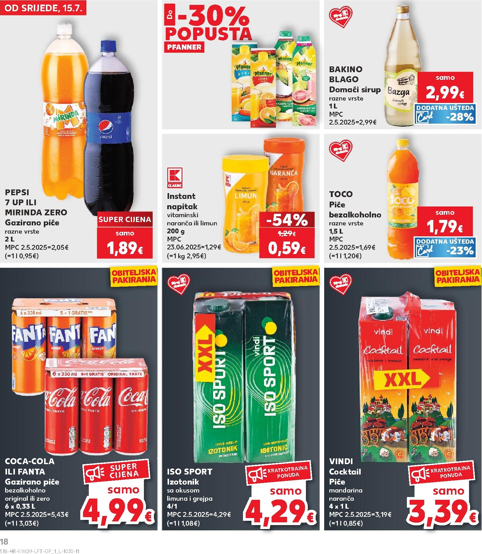 kaufland - Novi Kaufland katalog od srijede, 15.07.2026 do utorka, 21.07.2026 - page: 18