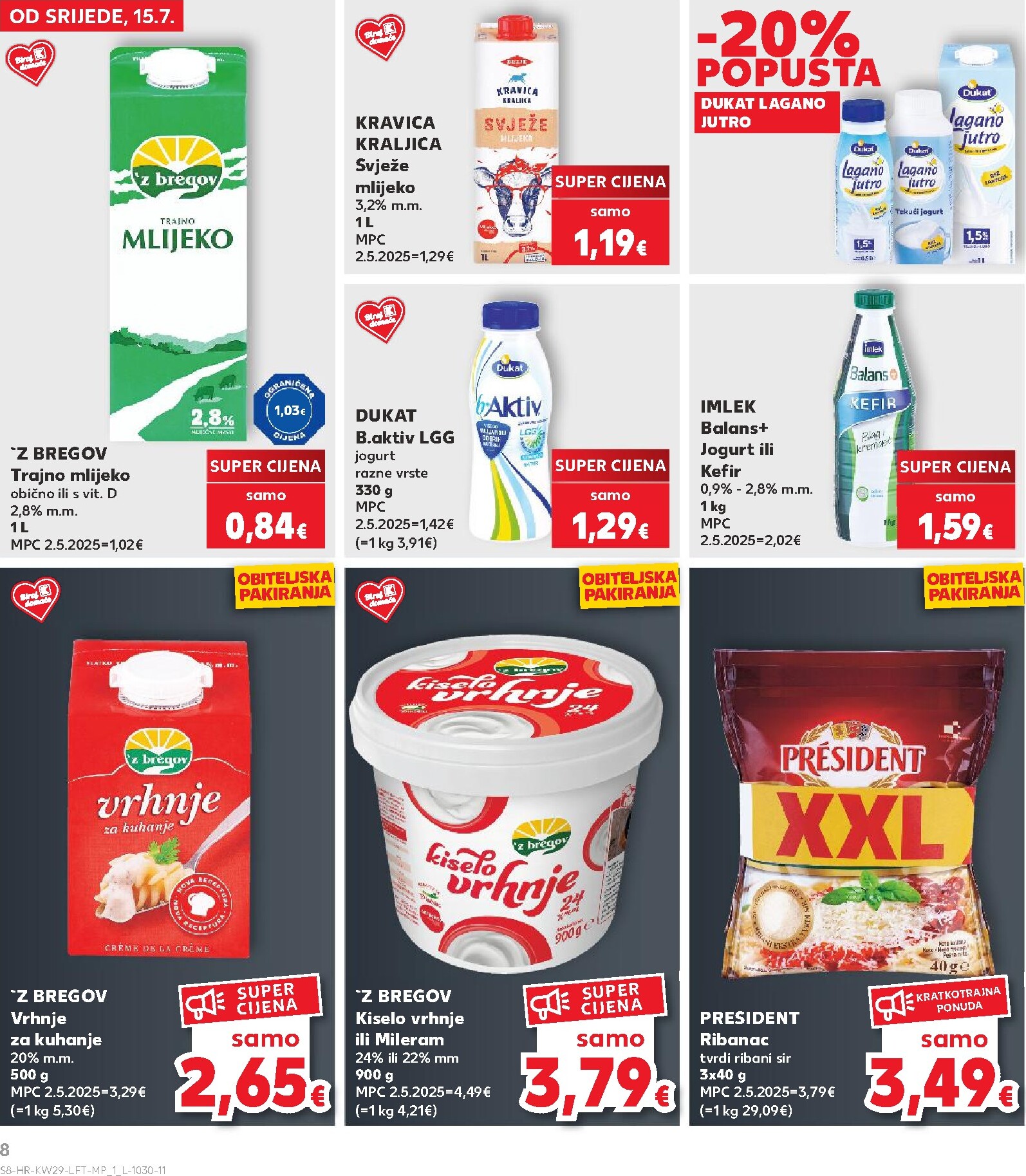 kaufland - Novi Kaufland katalog od srijede, 15.07.2026 do utorka, 21.07.2026 - page: 8