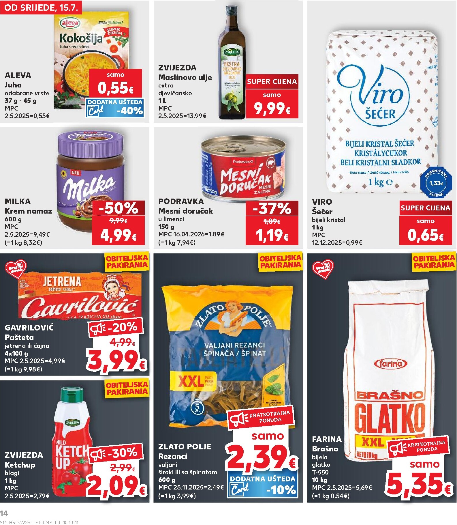 kaufland - Novi Kaufland katalog od srijede, 15.07.2026 do utorka, 21.07.2026 - page: 14