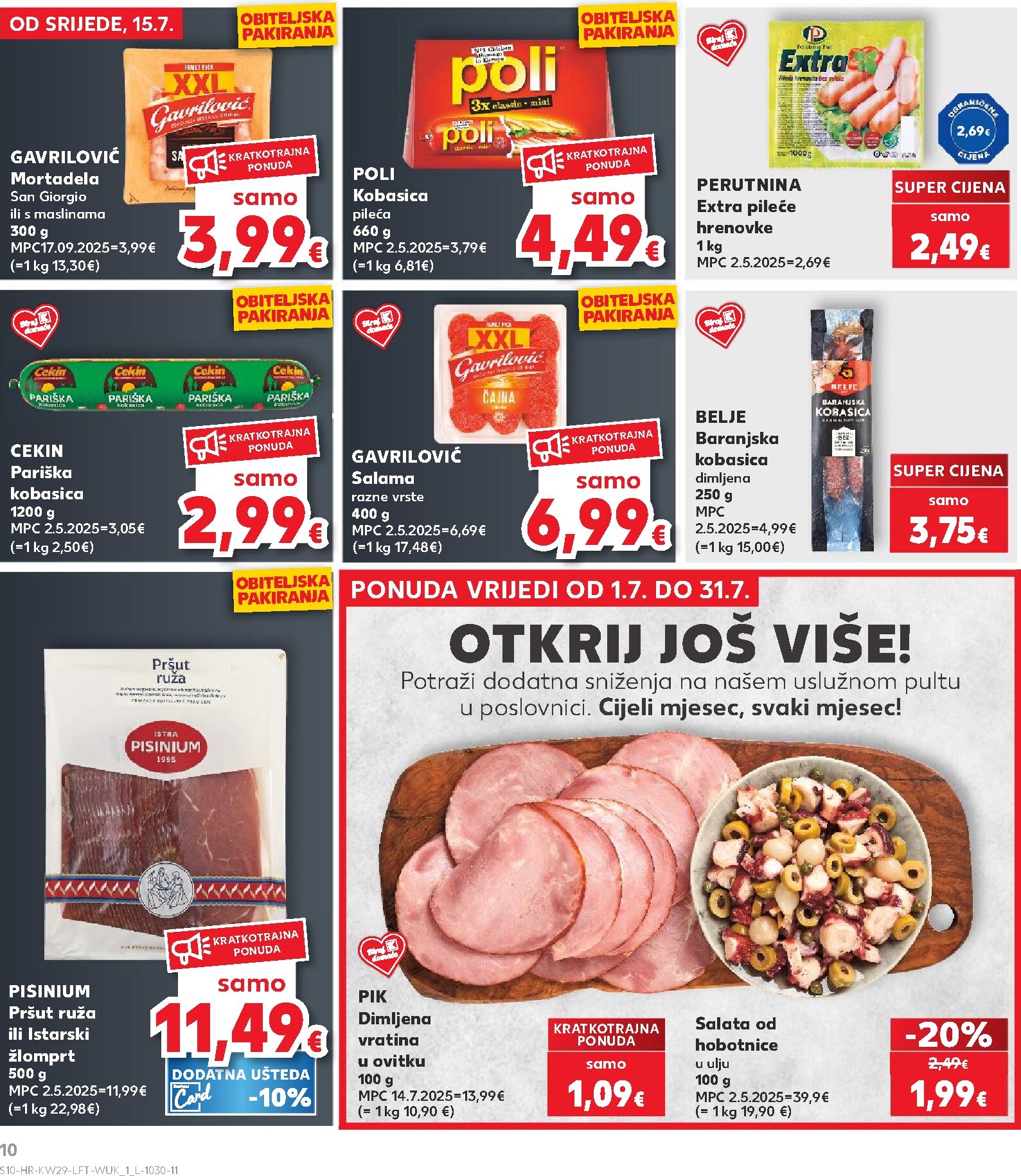 kaufland - Novi Kaufland katalog od srijede, 15.07.2026 do utorka, 21.07.2026 - page: 10