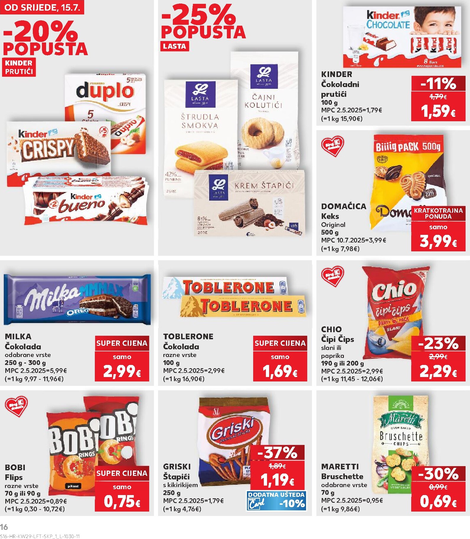 kaufland - Novi Kaufland katalog od srijede, 15.07.2026 do utorka, 21.07.2026 - page: 16