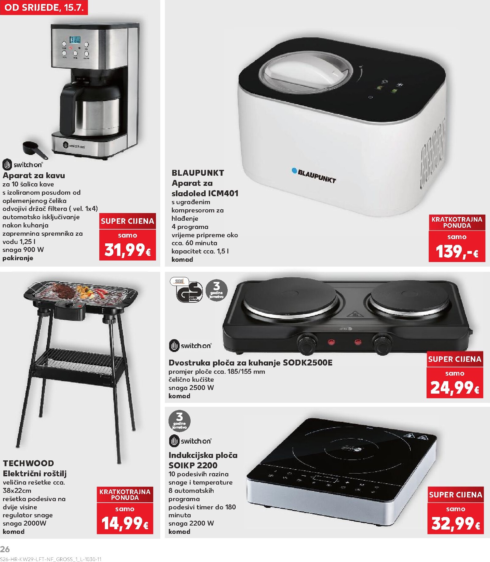 kaufland - Novi Kaufland katalog od srijede, 15.07.2026 do utorka, 21.07.2026 - page: 26