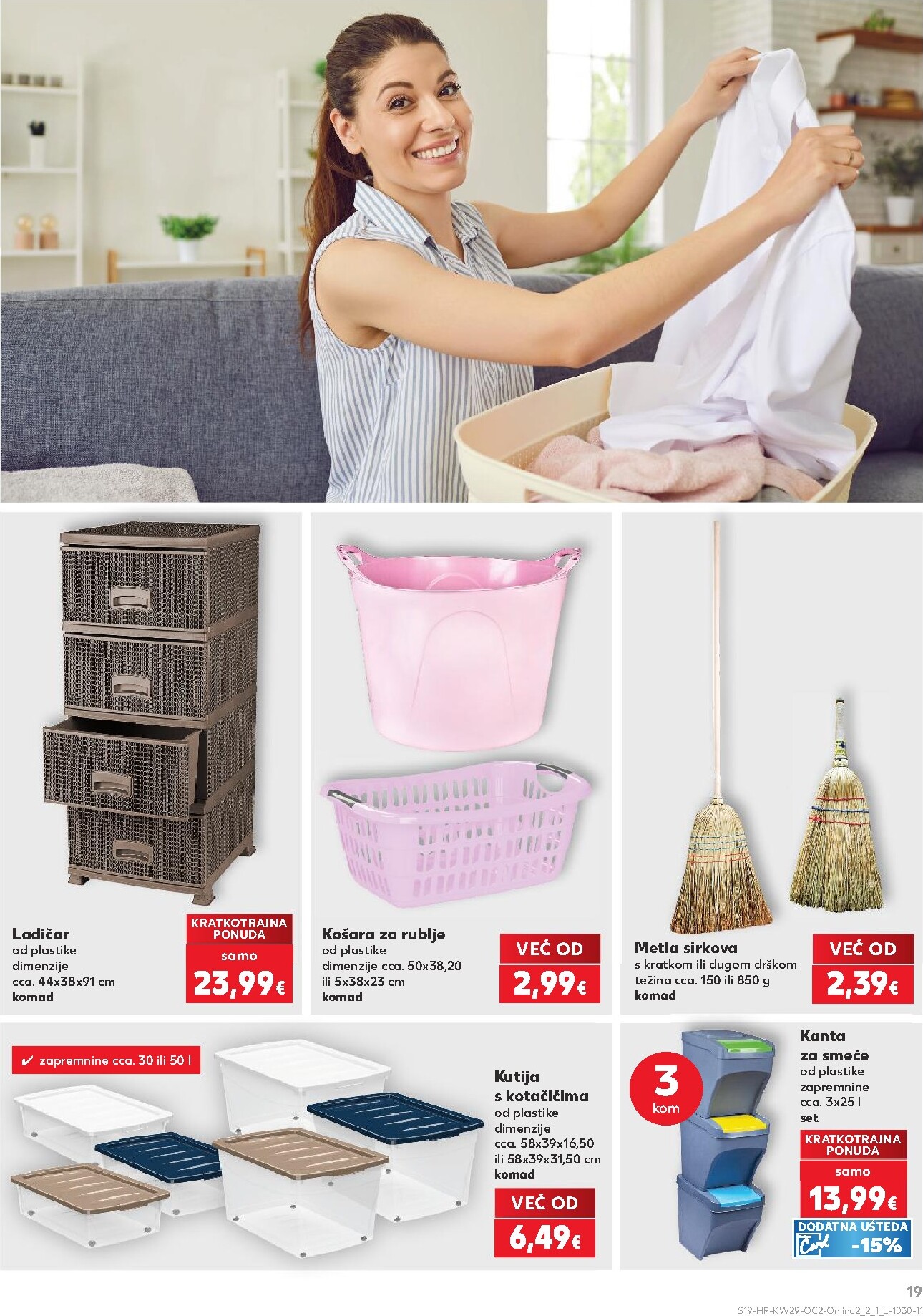 kaufland - Novi Kaufland - Neprehrambenih proizvoda katalog od srijede, 15.07.2026 do utorka, 21.07.2026 - page: 19