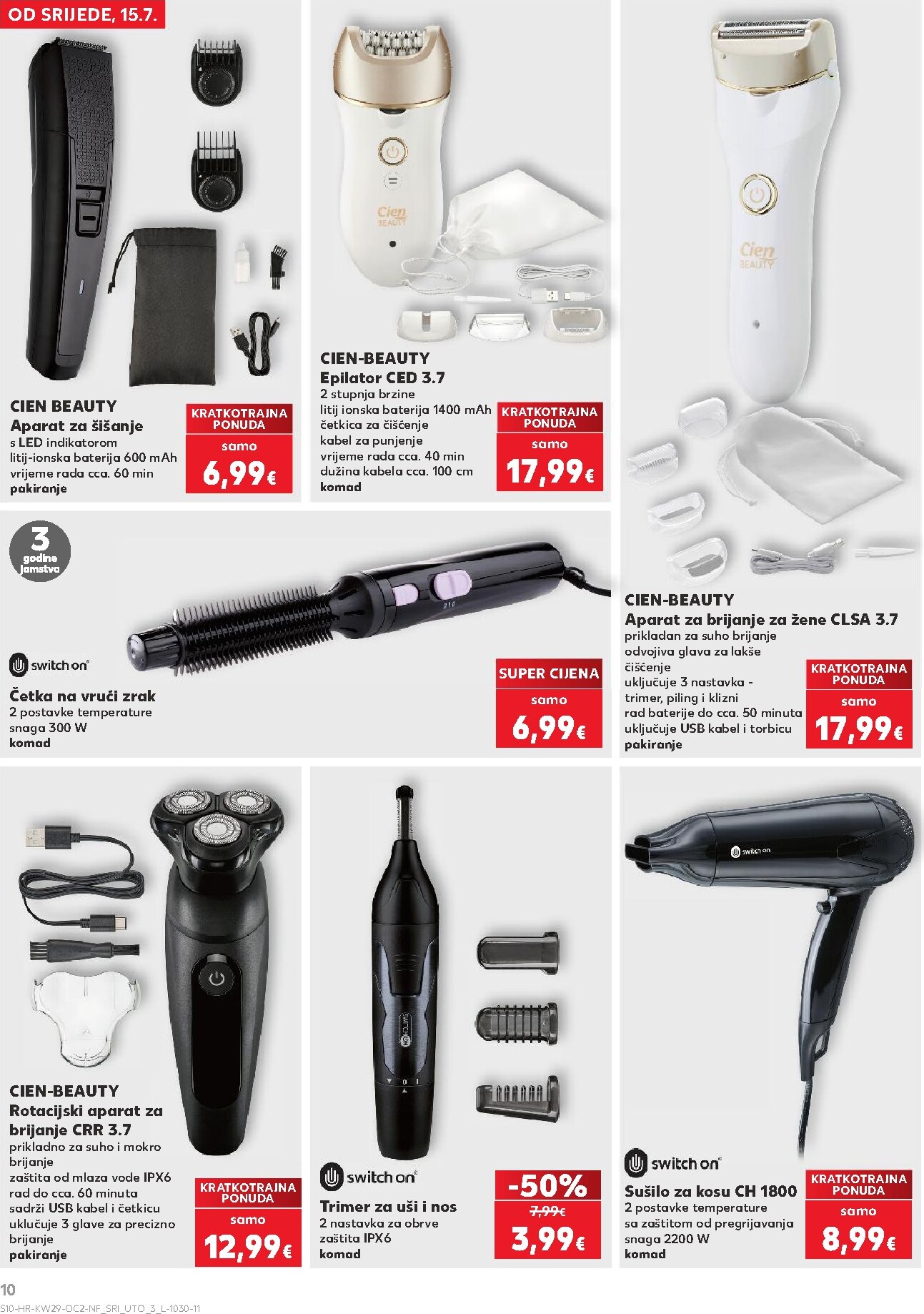 kaufland - Novi Kaufland - Neprehrambenih proizvoda katalog od srijede, 15.07.2026 do utorka, 21.07.2026 - page: 10
