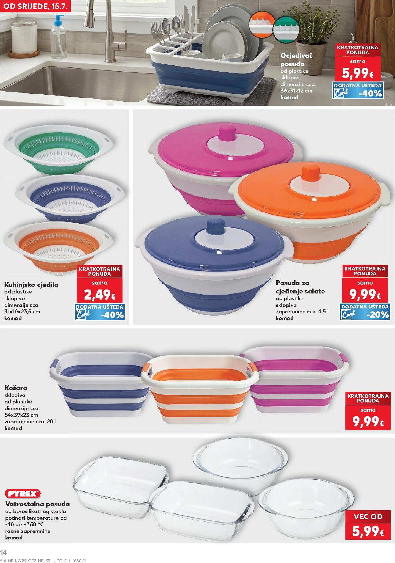 kaufland - Novi Kaufland - Neprehrambenih proizvoda katalog od srijede, 15.07.2026 do utorka, 21.07.2026 - page: 14
