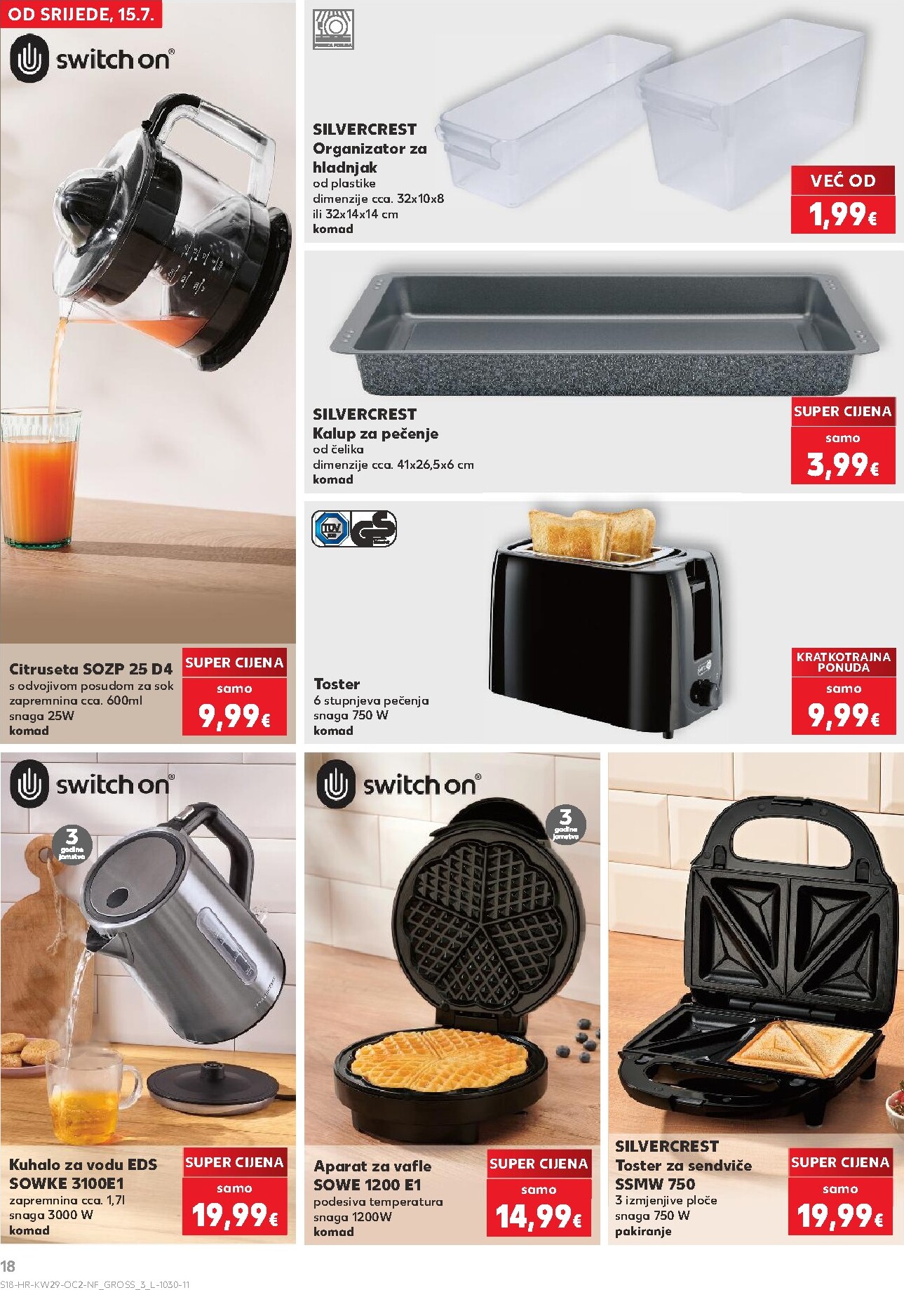kaufland - Novi Kaufland - Neprehrambenih proizvoda katalog od srijede, 15.07.2026 do utorka, 21.07.2026 - page: 18