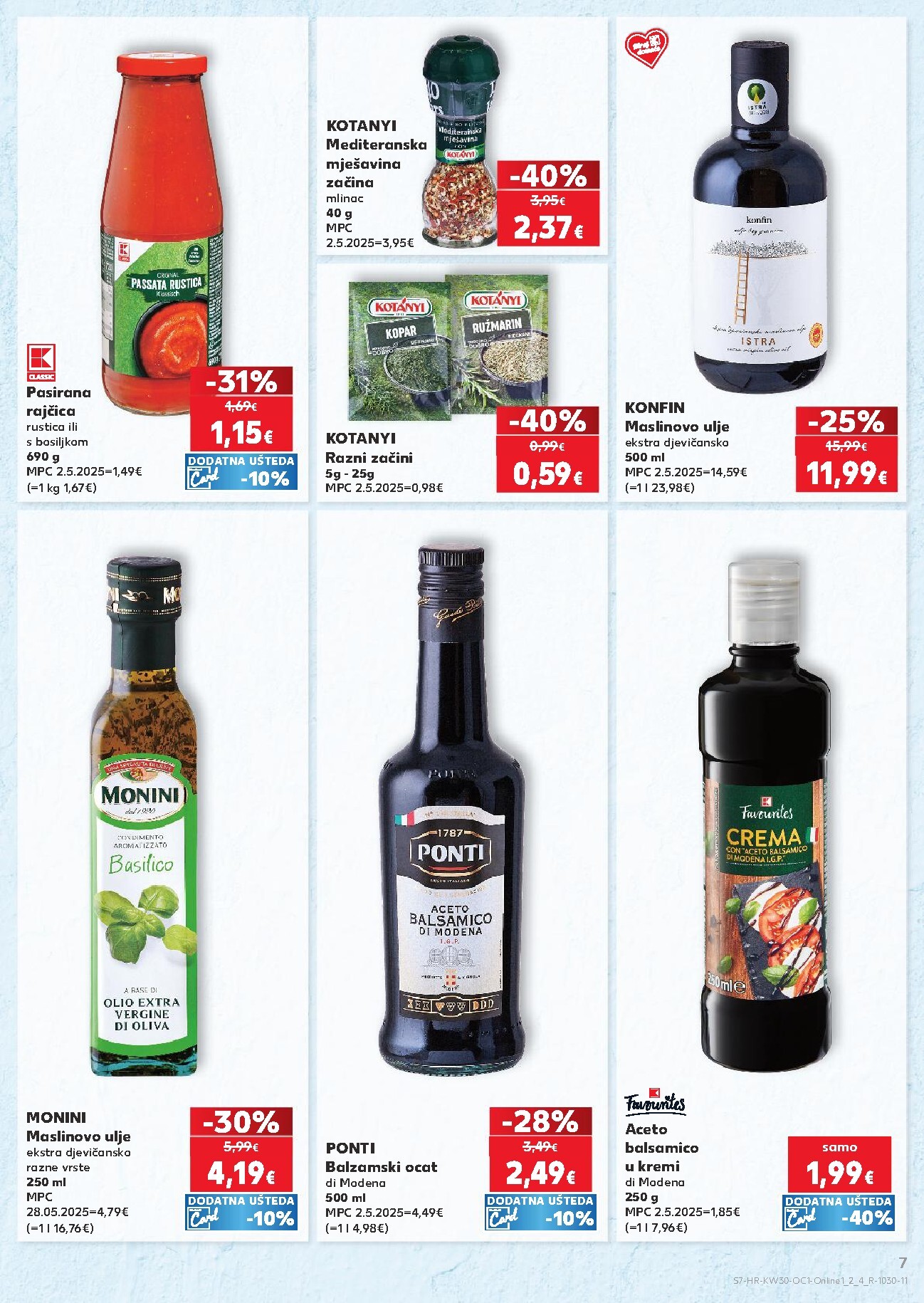 kaufland - Novi Kaufland - Iste cijene na kopnu i moru katalog od srijede, 22.07.2026 do utorka, 28.07.2026 - page: 7