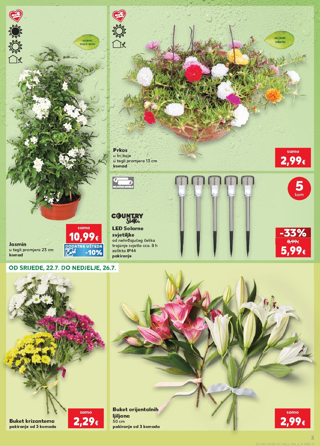 kaufland - Novi Kaufland - Iste cijene na kopnu i moru katalog od srijede, 22.07.2026 do utorka, 28.07.2026 - page: 3