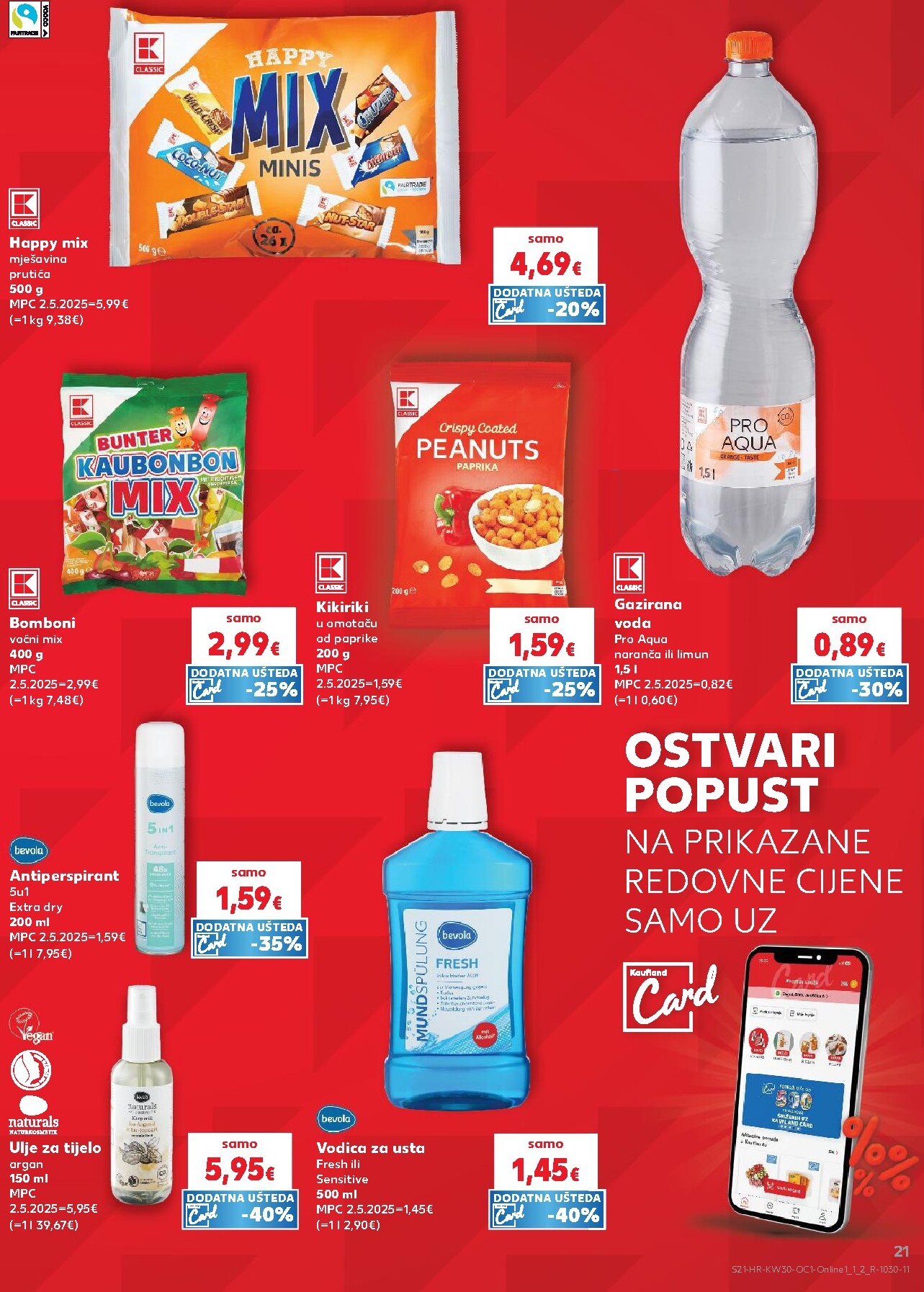 kaufland - Novi Kaufland - Iste cijene na kopnu i moru katalog od srijede, 22.07.2026 do utorka, 28.07.2026 - page: 21