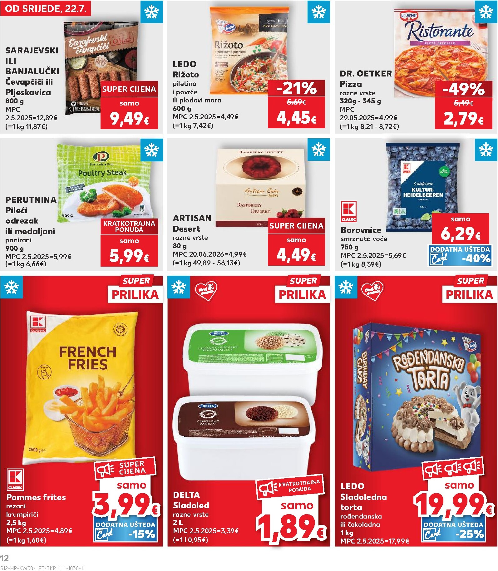 kaufland - Novi Kaufland katalog od srijede, 22.07.2026 do utorka, 28.07.2026 - page: 12