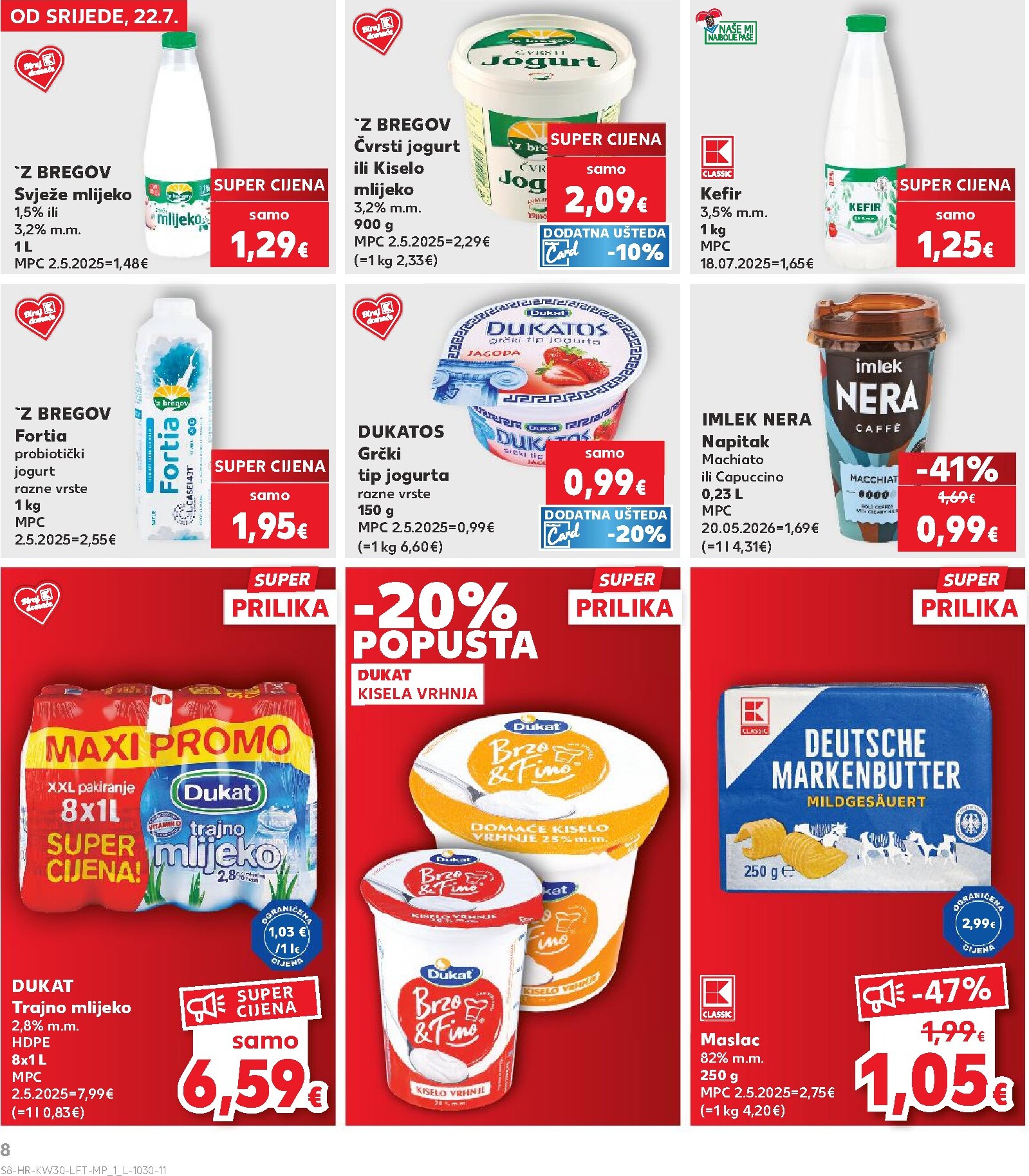 kaufland - Novi Kaufland katalog od srijede, 22.07.2026 do utorka, 28.07.2026 - page: 8
