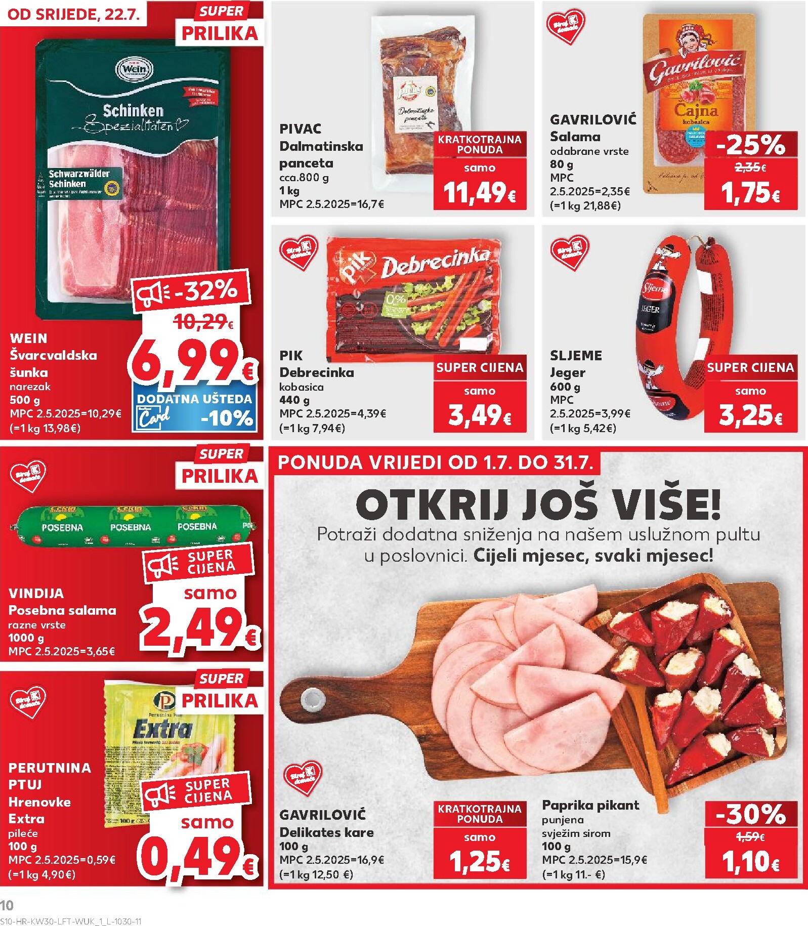 kaufland - Novi Kaufland katalog od srijede, 22.07.2026 do utorka, 28.07.2026 - page: 10