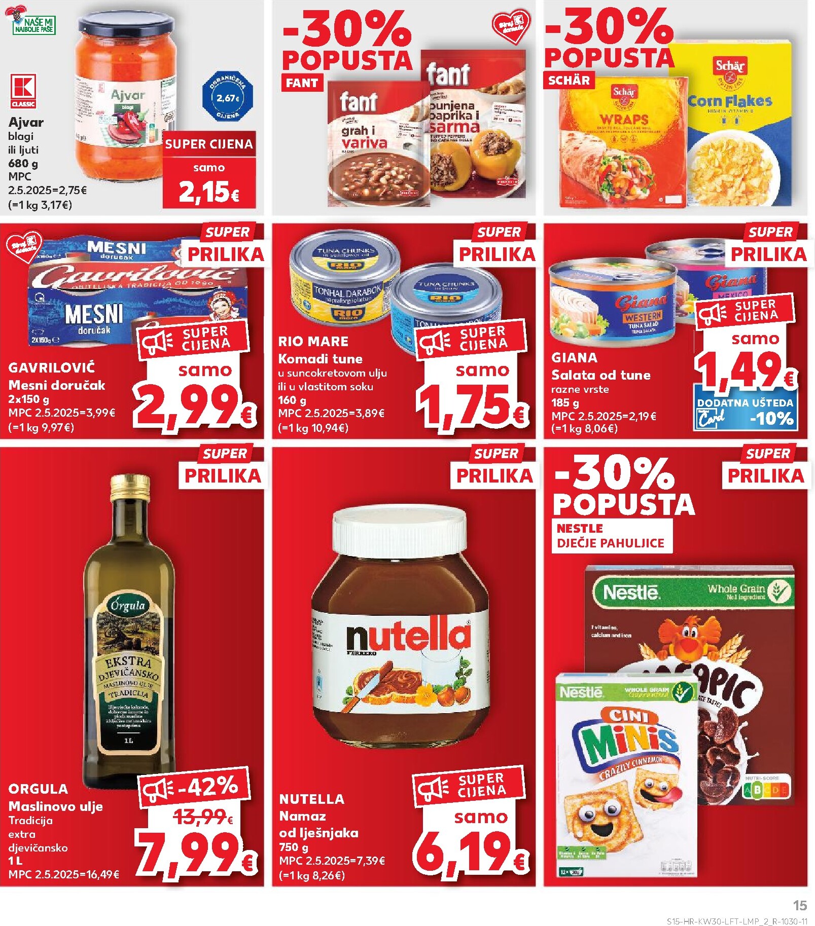 kaufland - Novi Kaufland katalog od srijede, 22.07.2026 do utorka, 28.07.2026 - page: 15