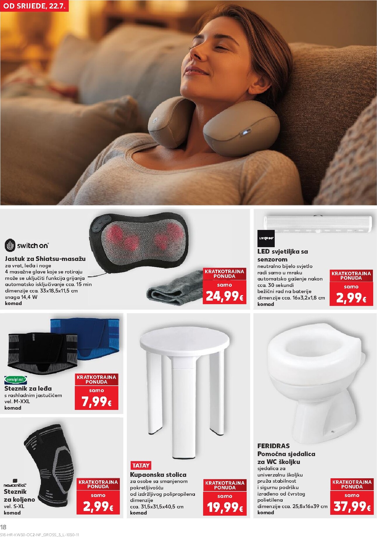 kaufland - Novi Kaufland - Neprehrambenih proizvoda katalog od srijede, 22.07.2026 do utorka, 28.07.2026 - page: 18