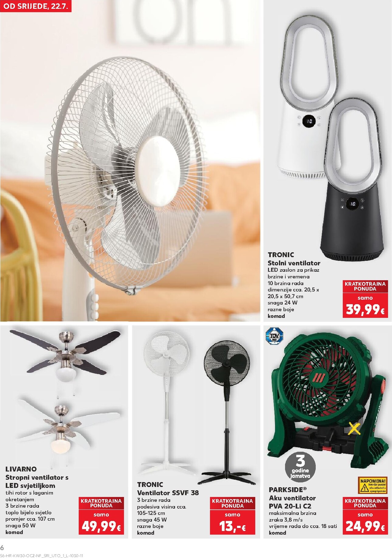 kaufland - Novi Kaufland - Neprehrambenih proizvoda katalog od srijede, 22.07.2026 do utorka, 28.07.2026 - page: 6