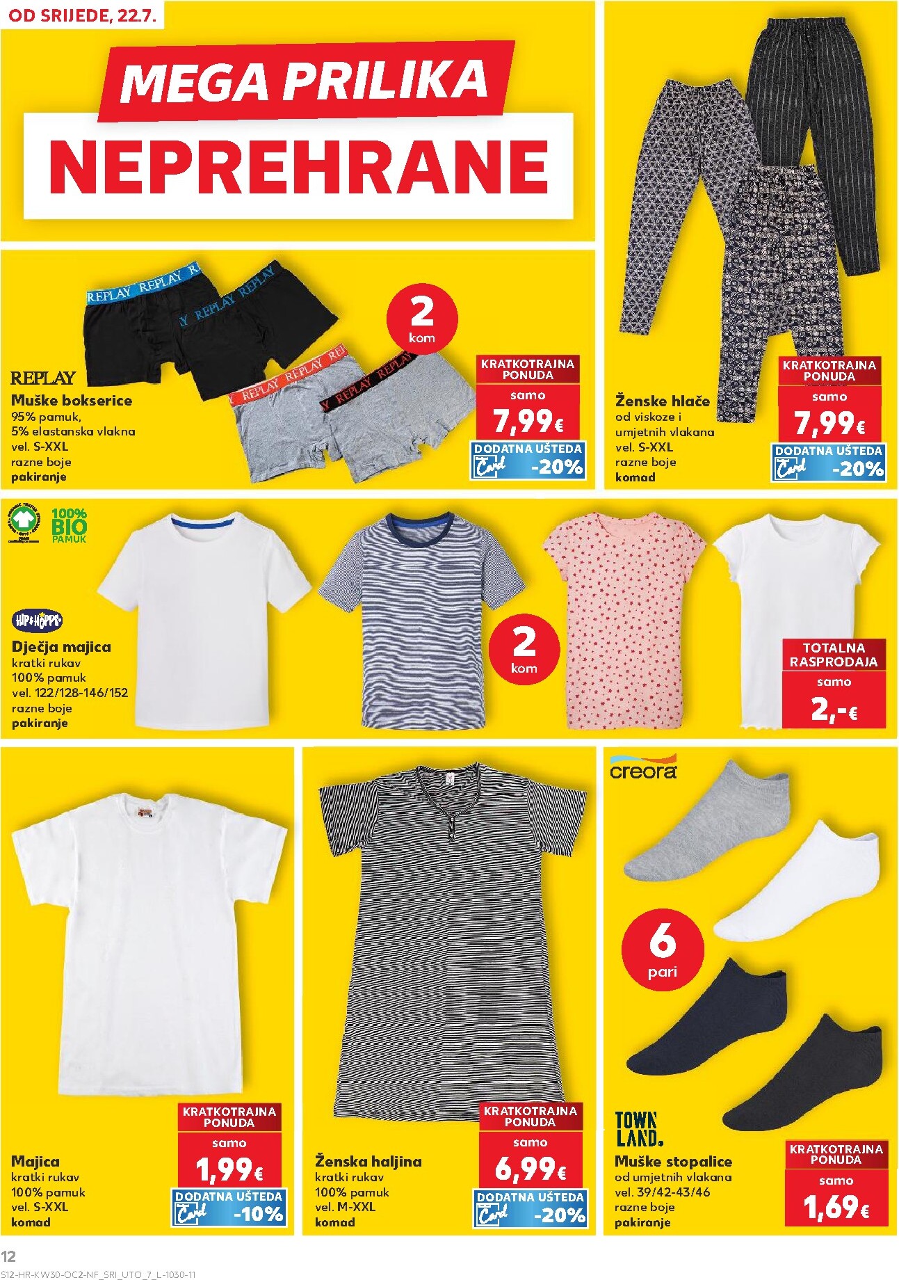 kaufland - Novi Kaufland - Neprehrambenih proizvoda katalog od srijede, 22.07.2026 do utorka, 28.07.2026 - page: 12