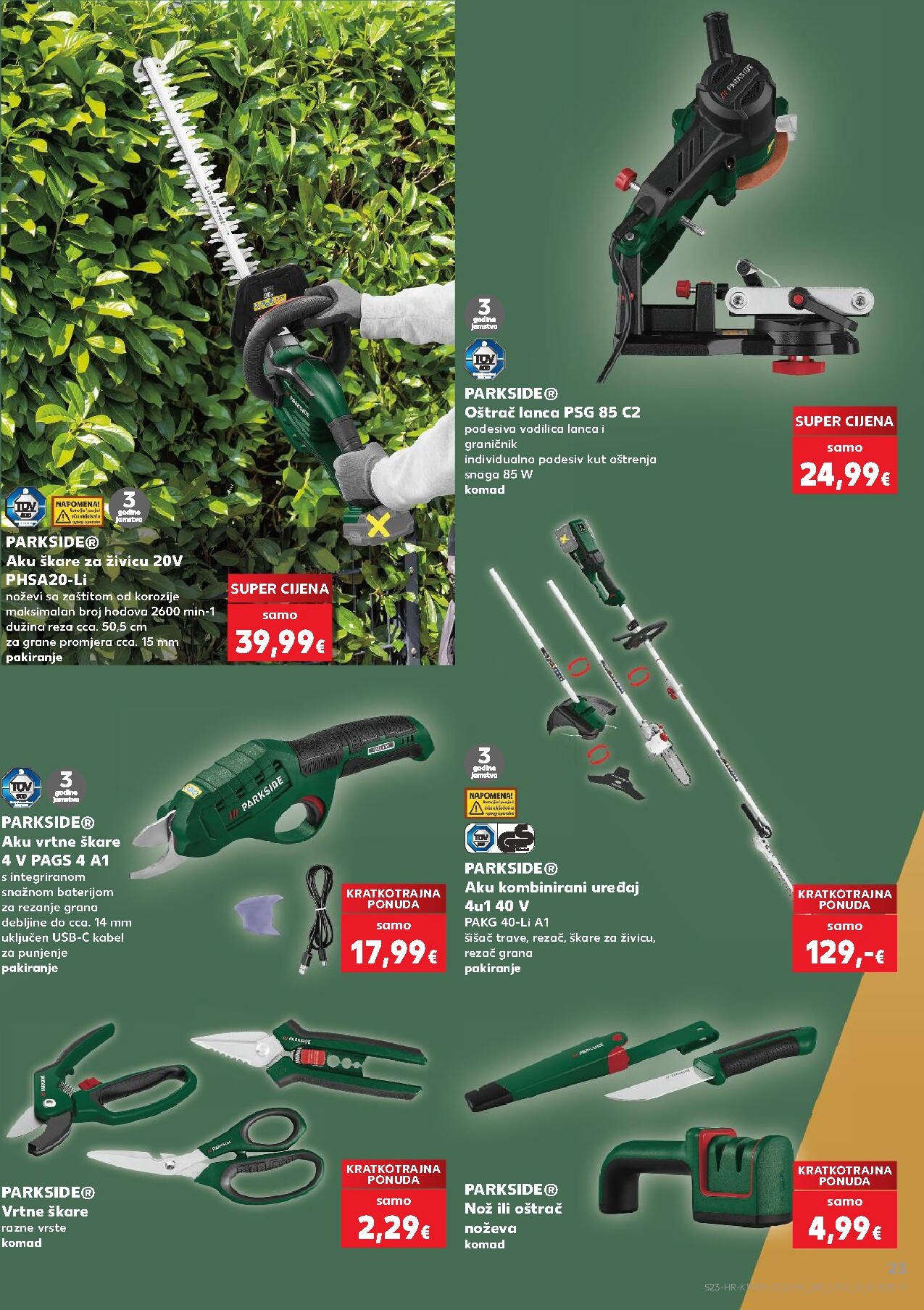 kaufland - Novi Kaufland - Neprehrambenih proizvoda katalog od srijede, 22.07.2026 do utorka, 28.07.2026 - page: 23