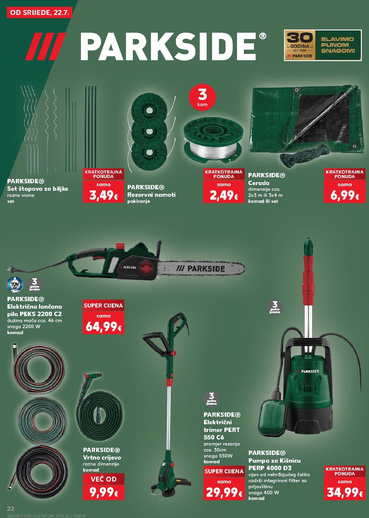 kaufland - Novi Kaufland - Neprehrambenih proizvoda katalog od srijede, 22.07.2026 do utorka, 28.07.2026 - page: 22