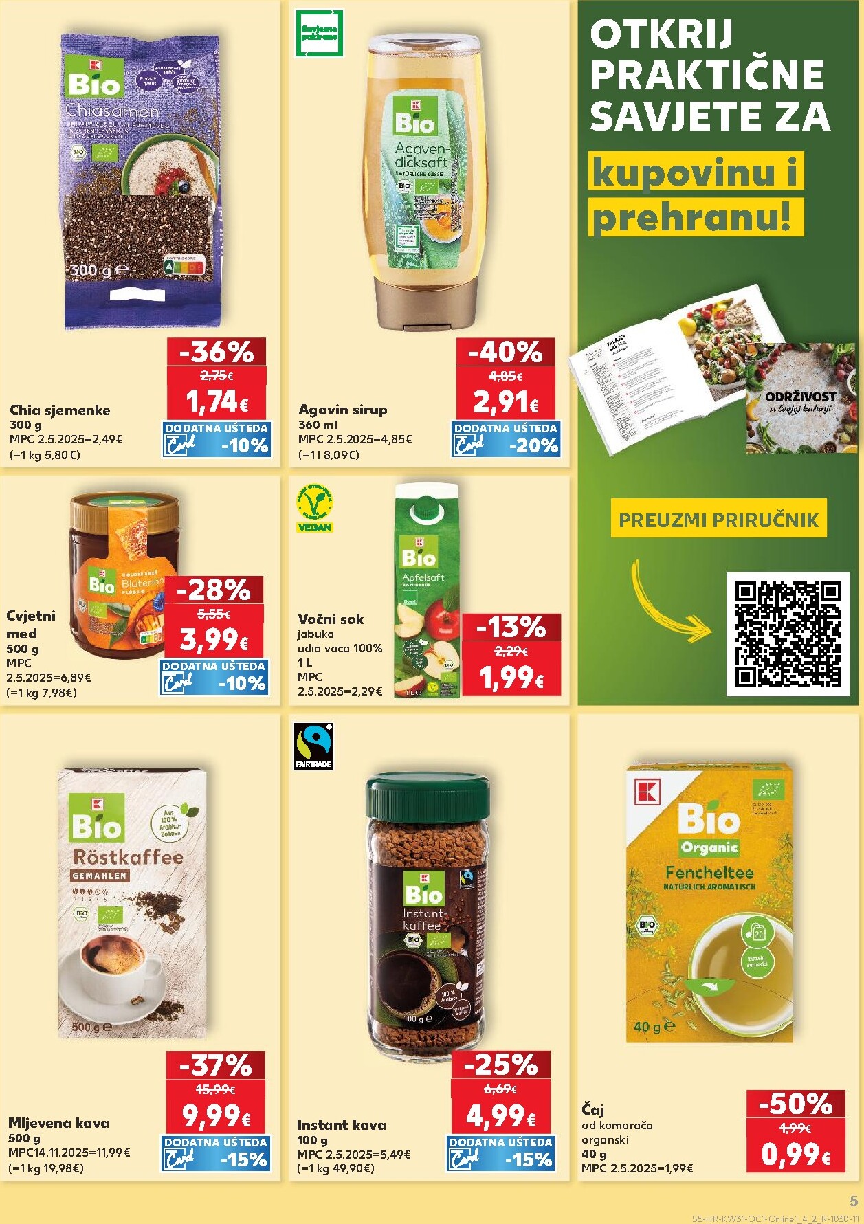 kaufland - Novi Kaufland - Iste cijene na kopnu i moru katalog od srijede, 29.07.2026 do utorka, 04.08.2026 - page: 5